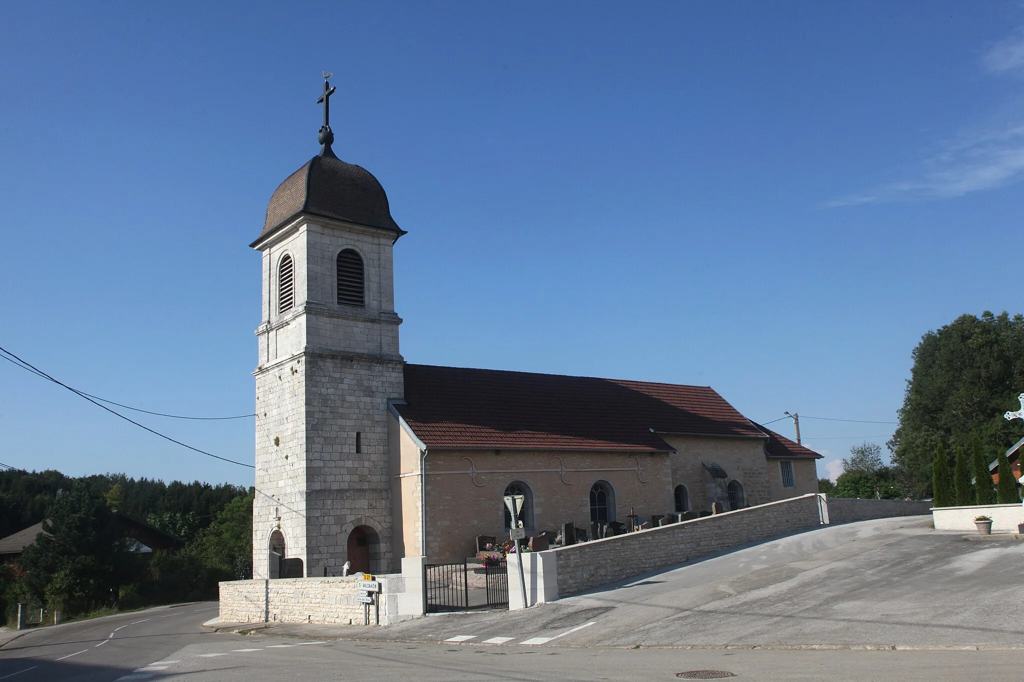 Photo showing: Église de Fallerans (Doubs).