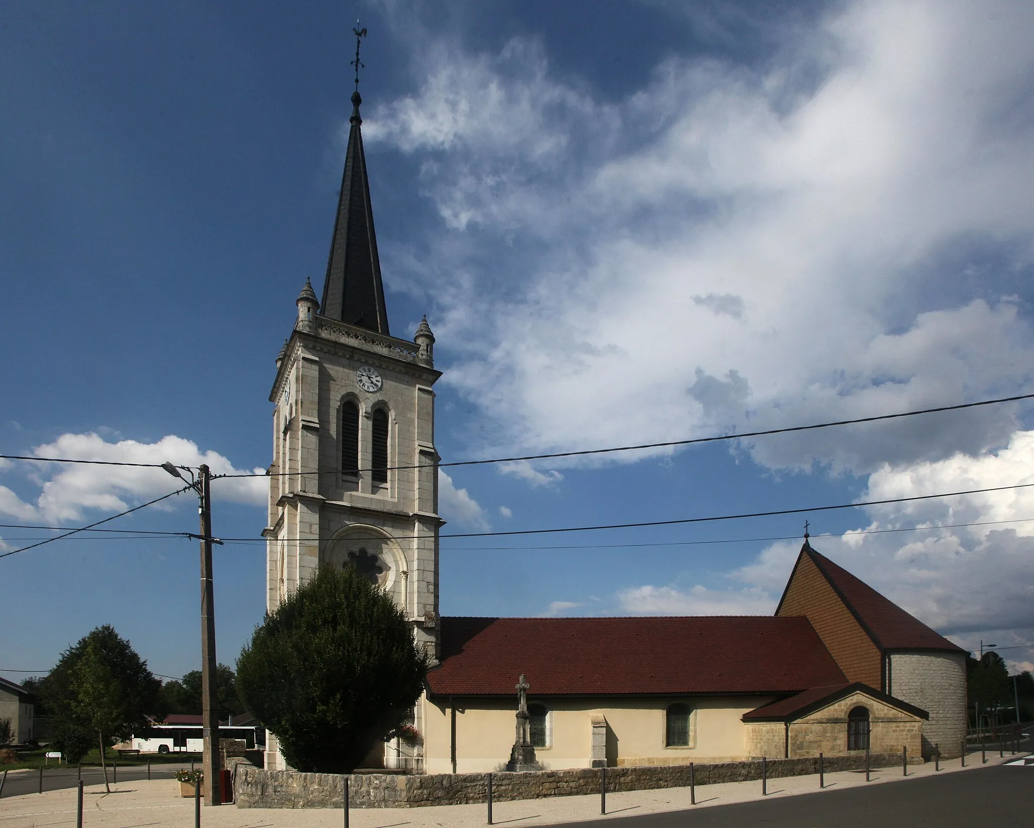 Photo showing: Église des Granges-Narboz (Doubs).