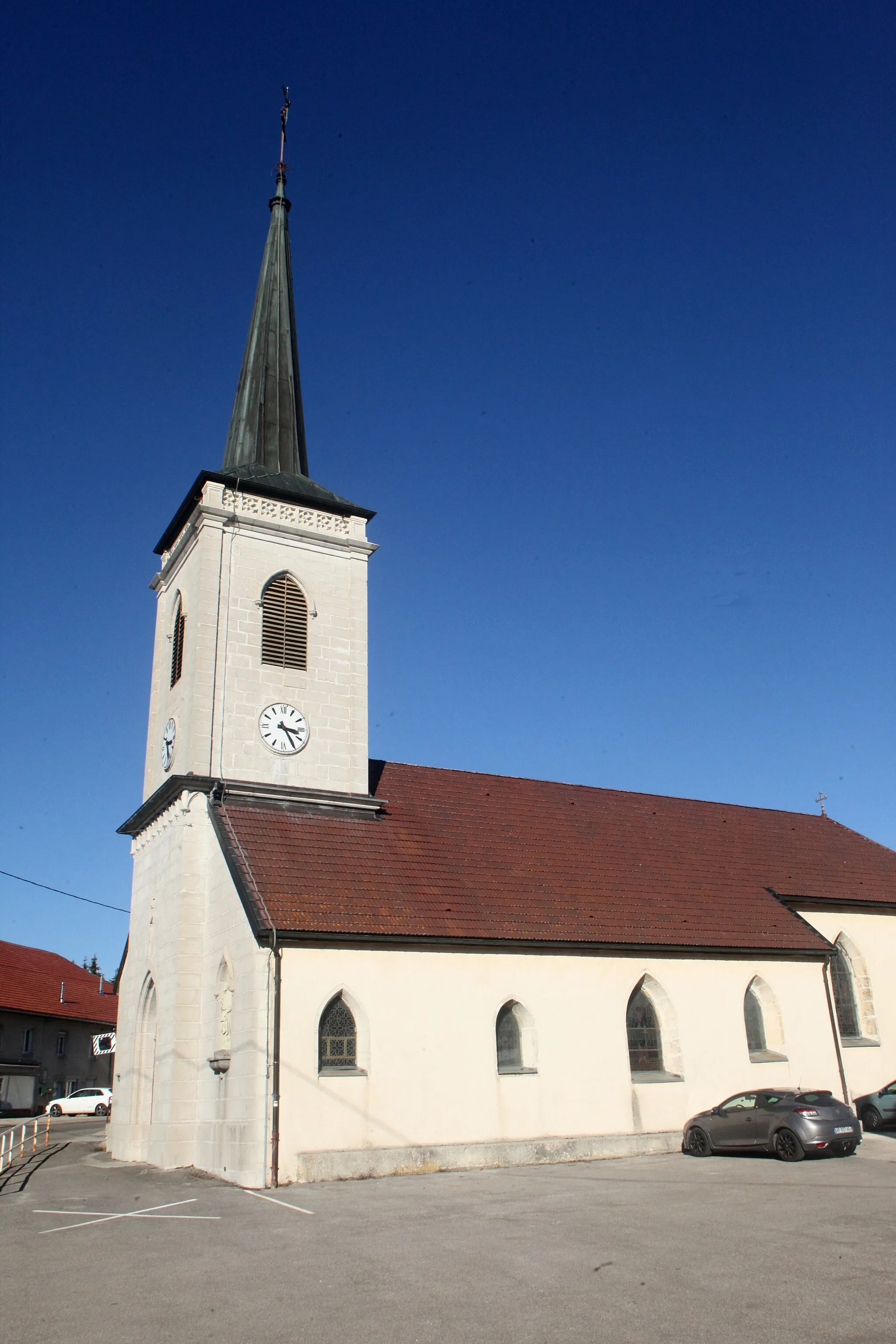 Photo showing: Eglise du Luhier.