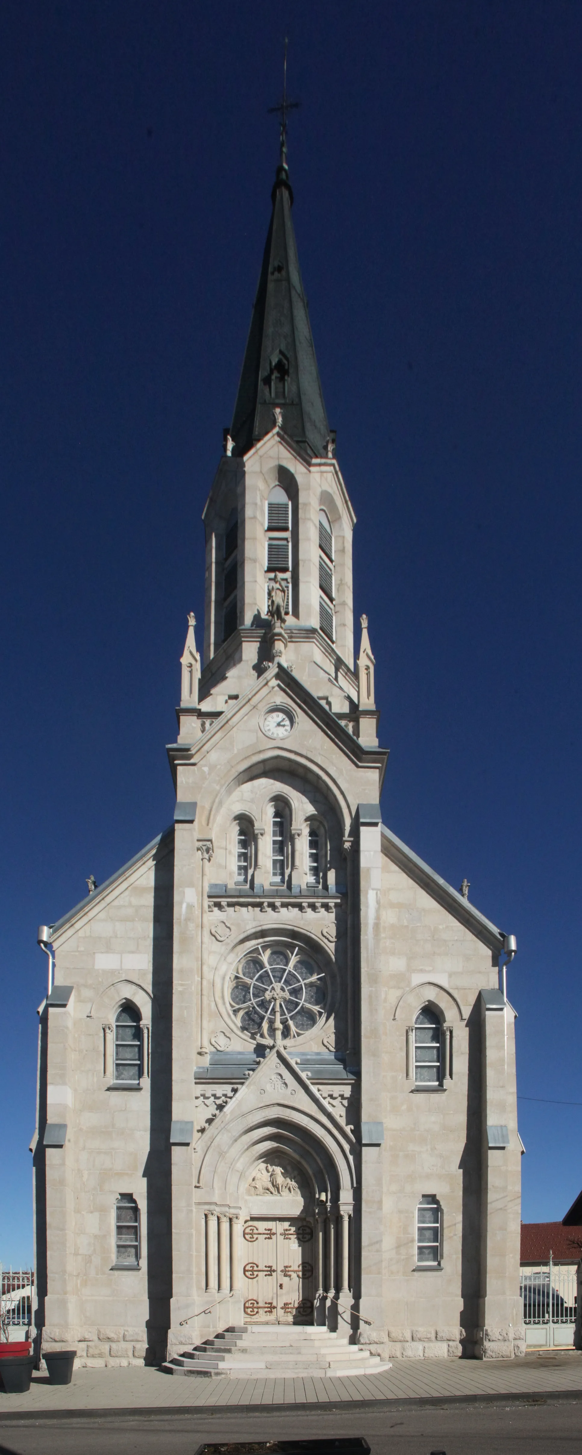 Photo showing: Eglise des Écorces.