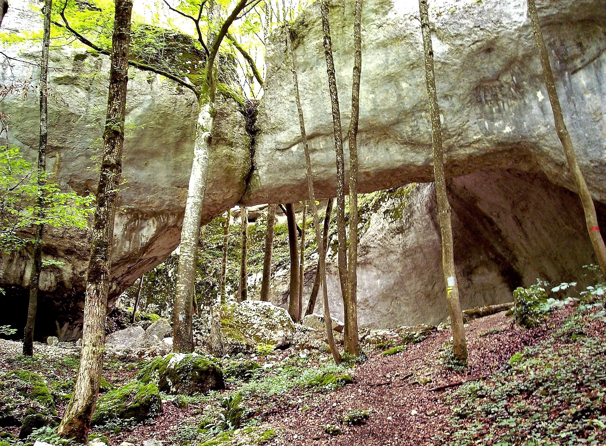 Photo showing: Arche du Bisontin, vue de l'extérieur, (côté sud). Liebvillers. Doubs