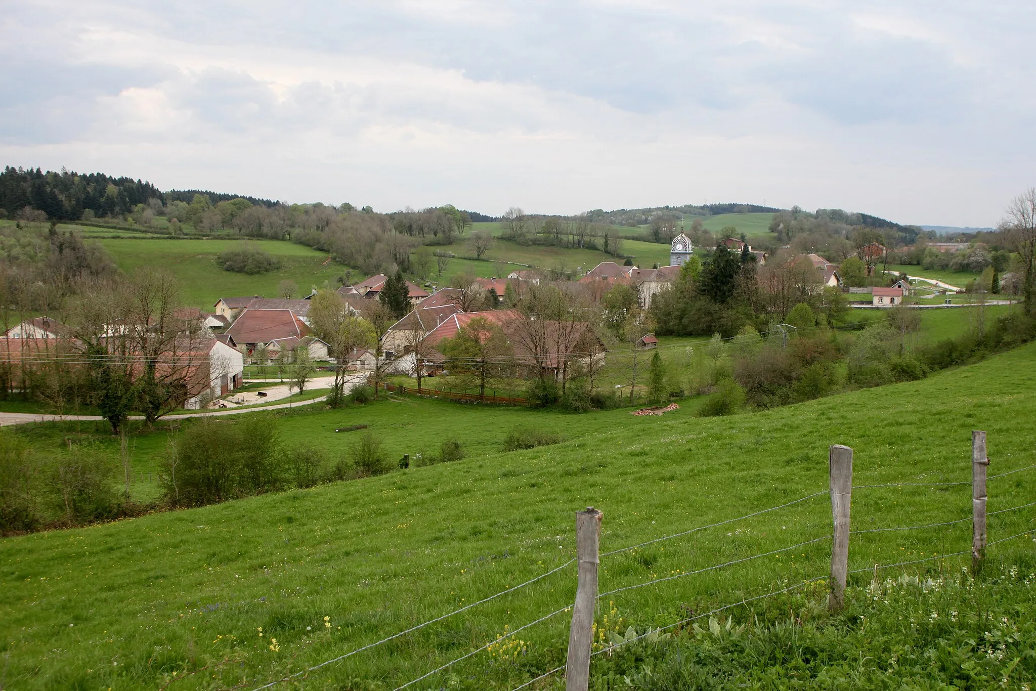 Photo showing: Vue de Gevresin (Doubs).