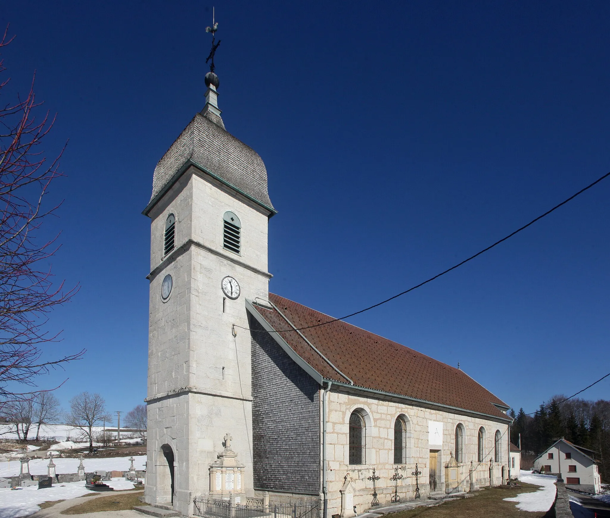 Photo showing: Eglise du Bélieu.