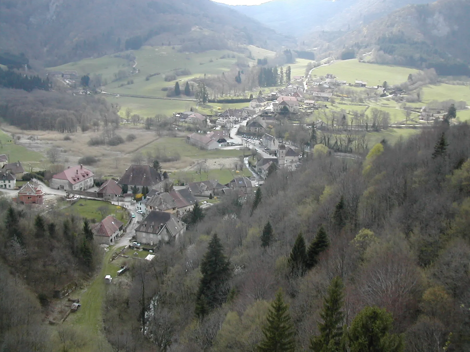 Photo showing: Nans-sous-Saint-Anne. Département du Doubs (25). France. Vue de la Via Ferrata