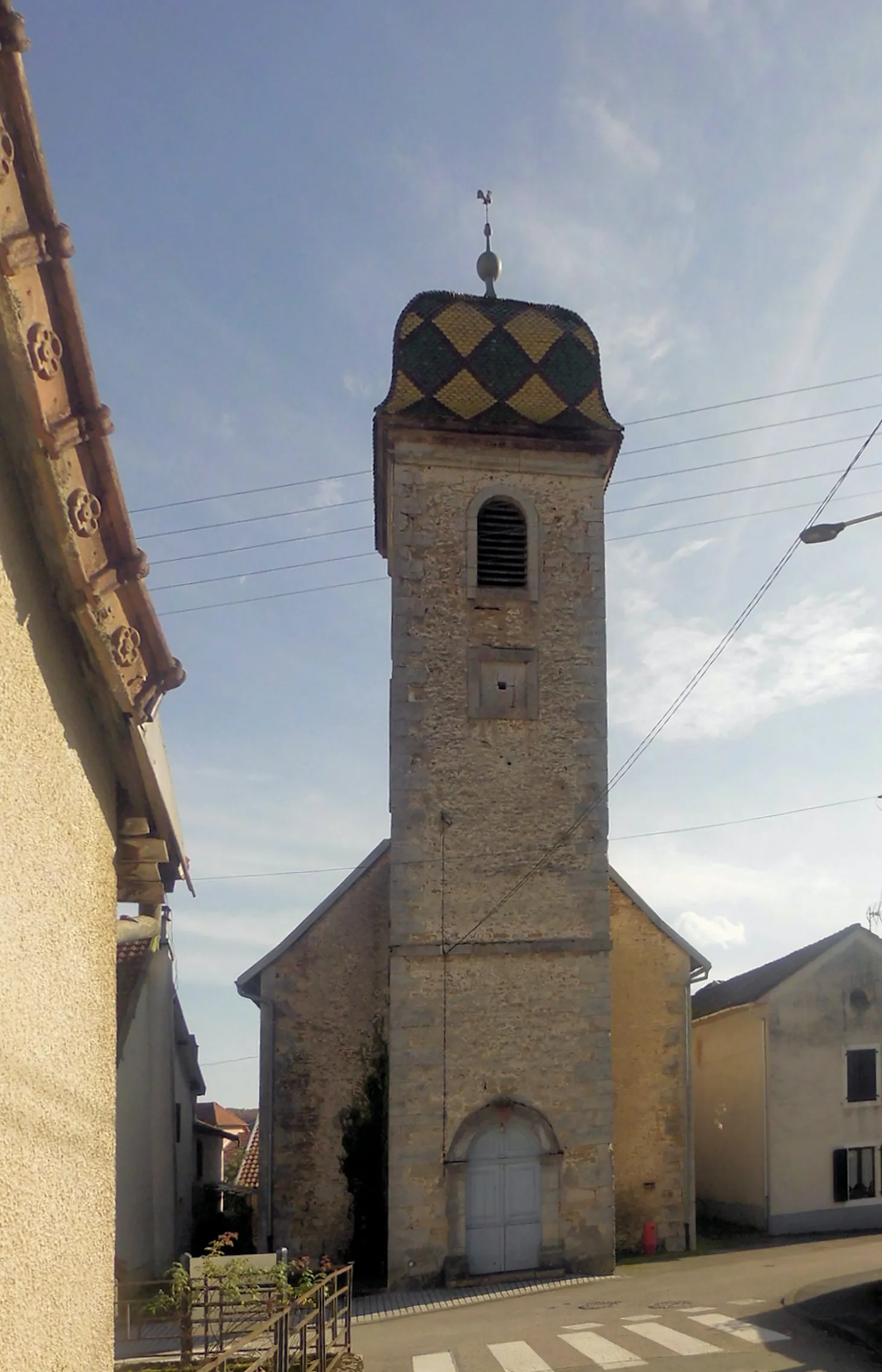 Photo showing: Le temple luthérien à Lougres