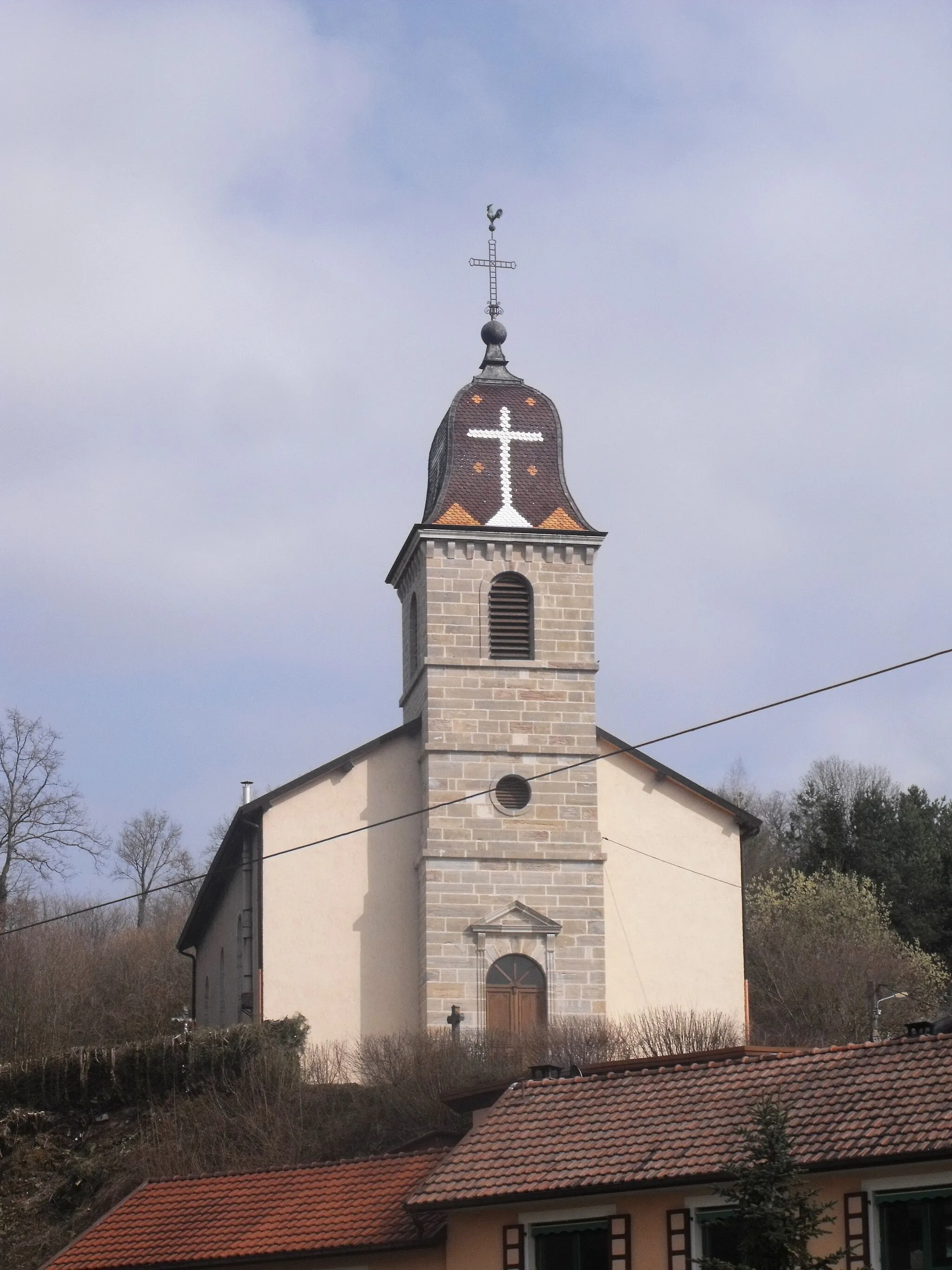 Photo showing: Eglise de Médière, Doubs, France