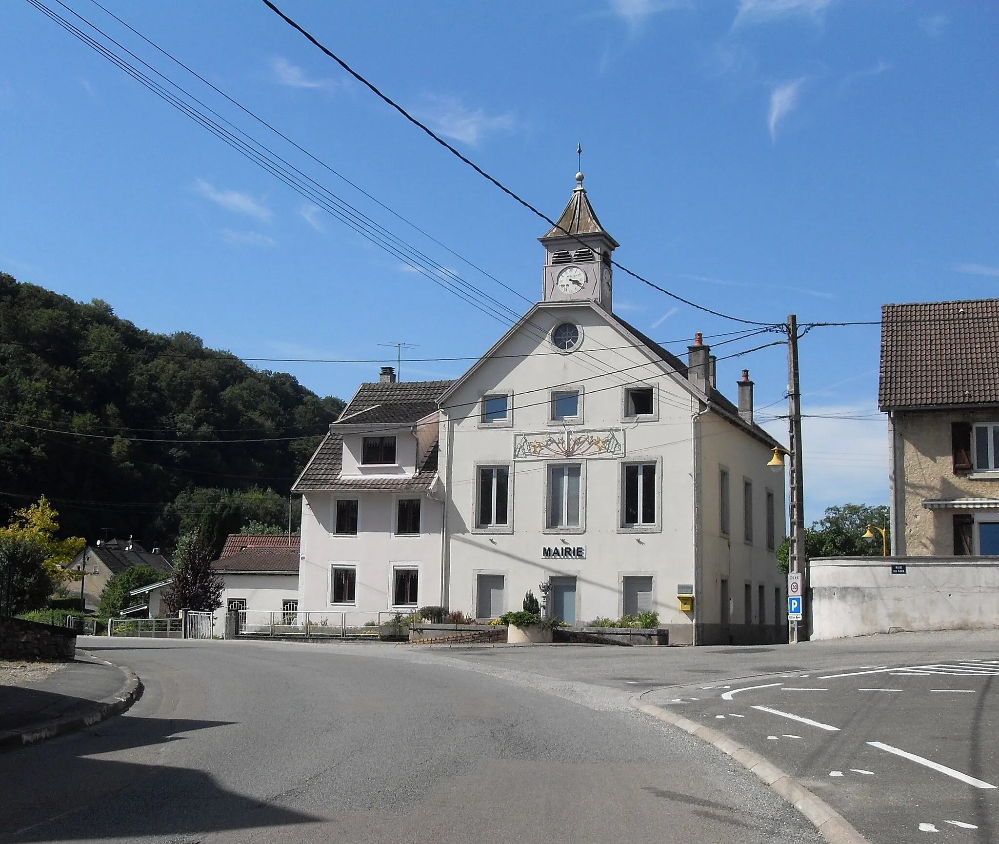 Photo showing: La mairie de Meslières