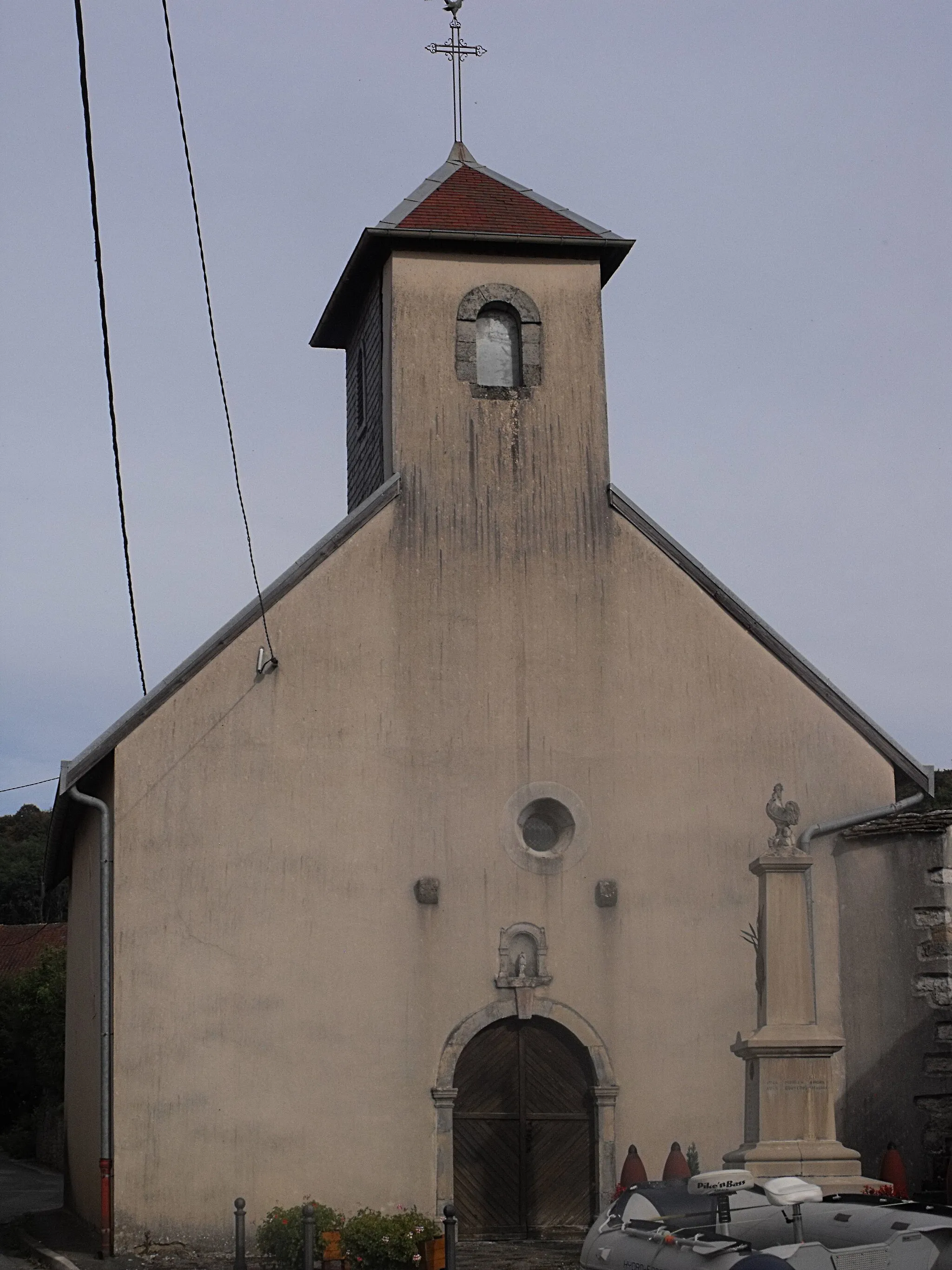 Photo showing: Chapelle à Mésandans, Doubs, France