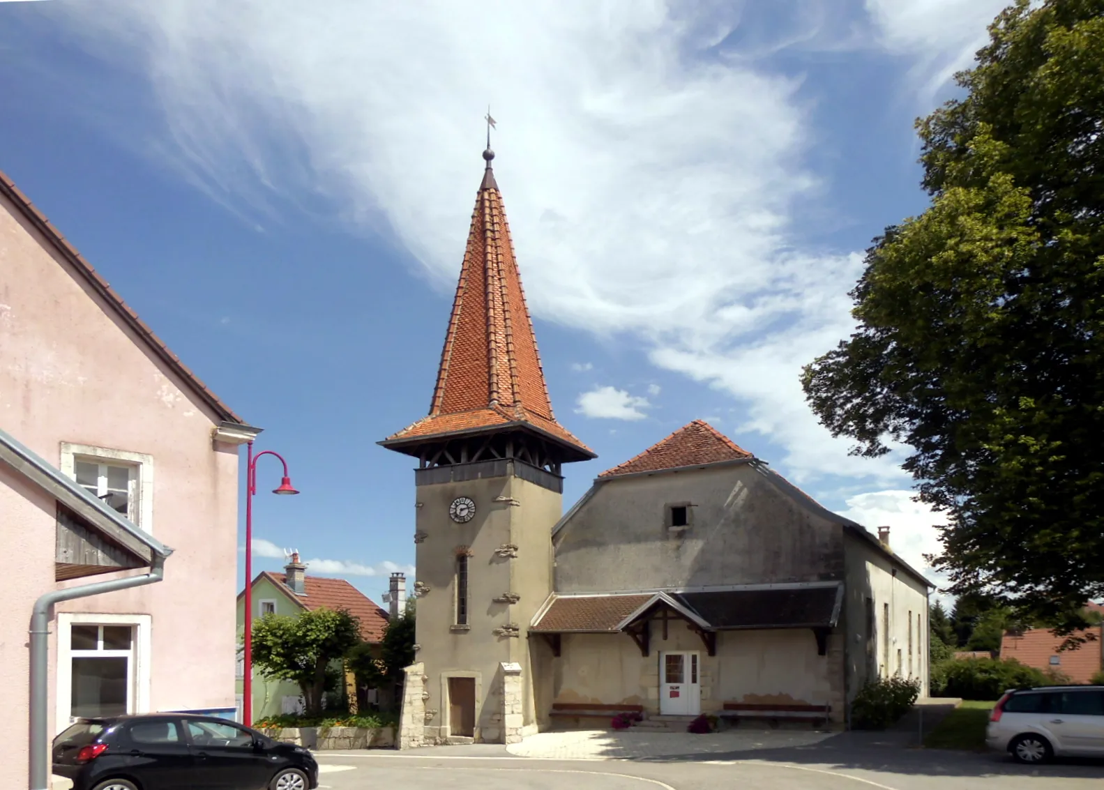 Photo showing: L'église luthérienne de Pierrefontaine-lès-Blamont