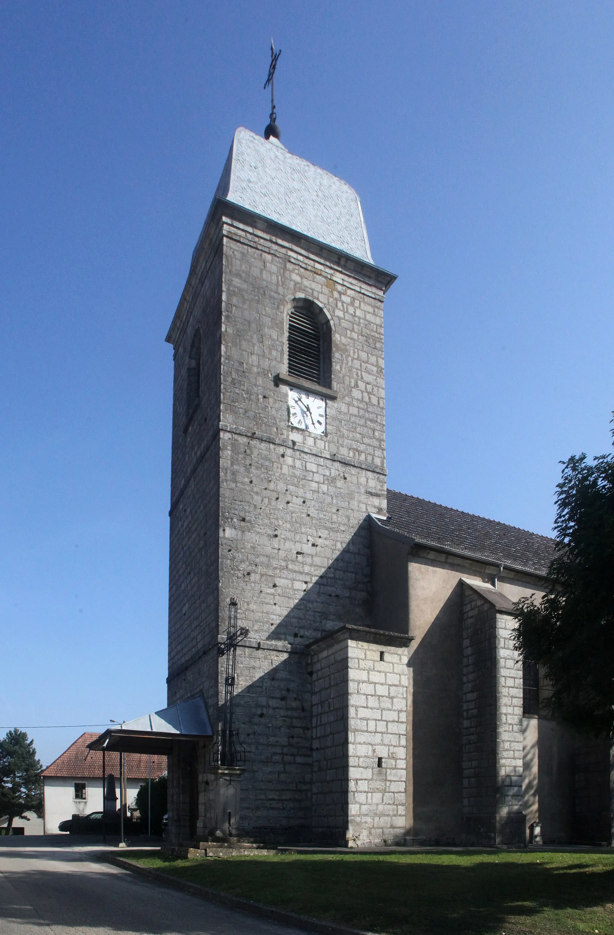 Photo showing: Église de Naisey-les-Granges (Doubs).