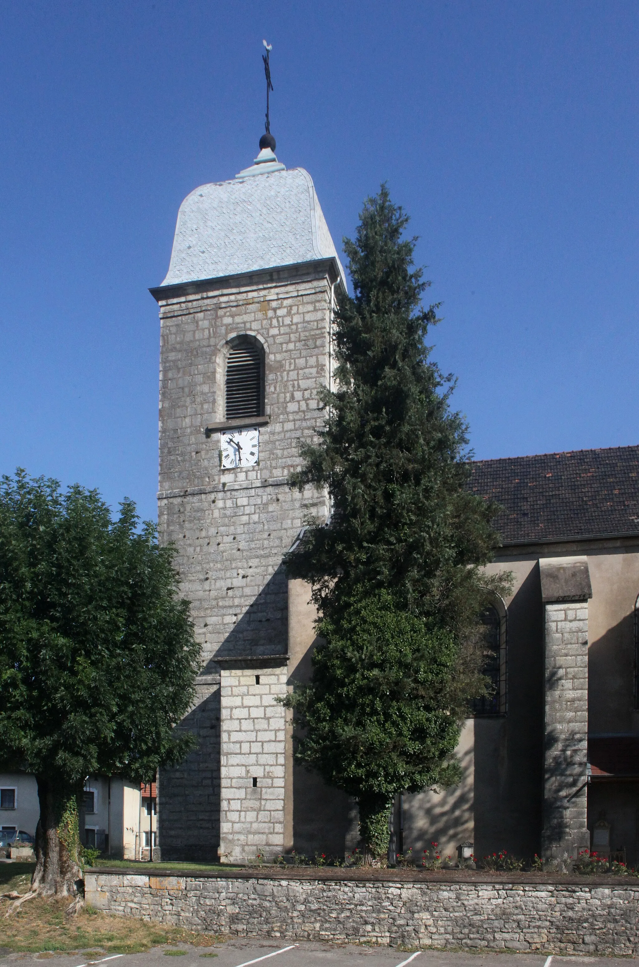 Photo showing: Église de Naisey-les-Granges (Doubs).