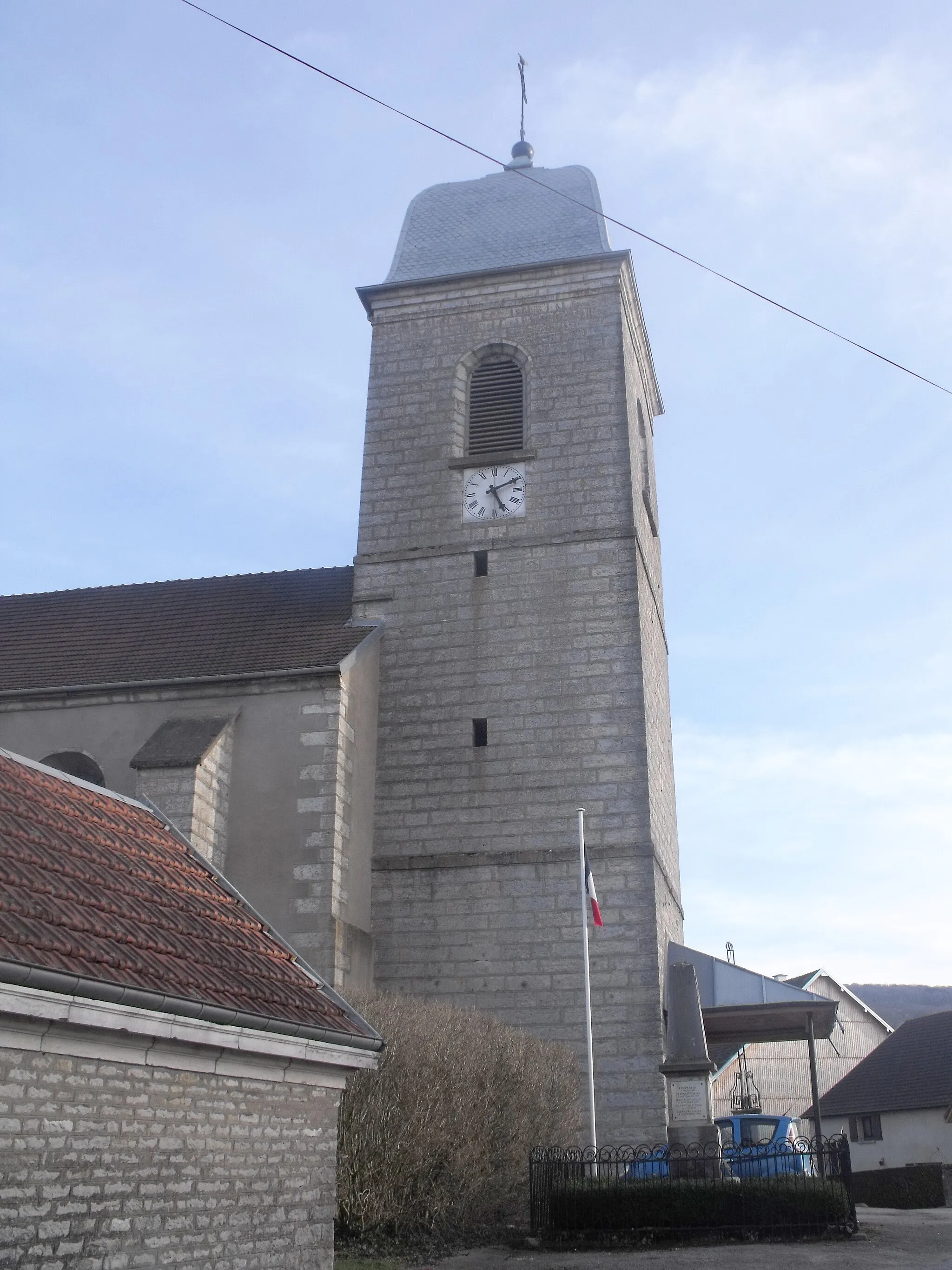 Photo showing: Eglise de Naisey-les-Granges, Doubs, France