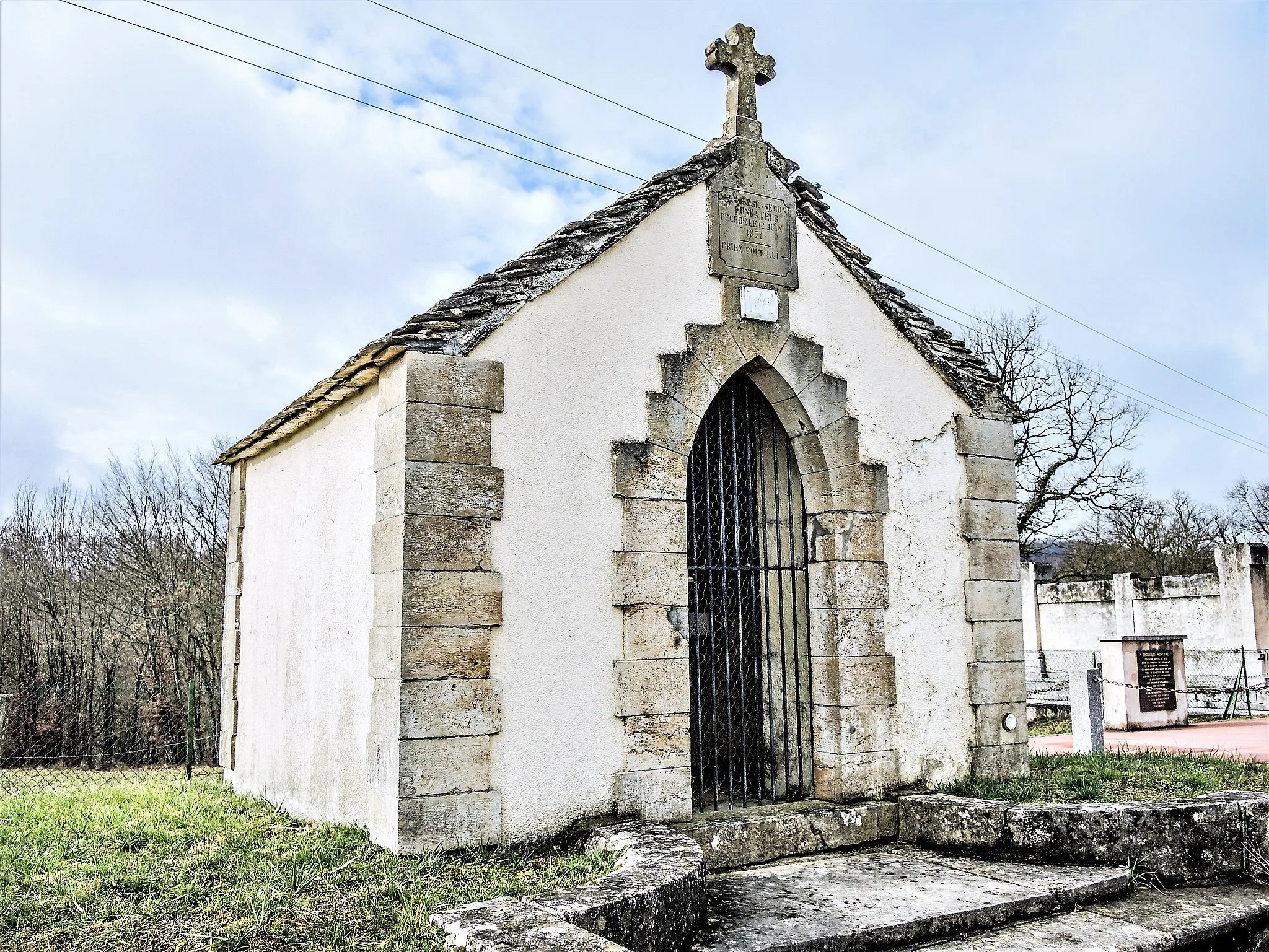 Photo showing: Chapelle, route d'Onans