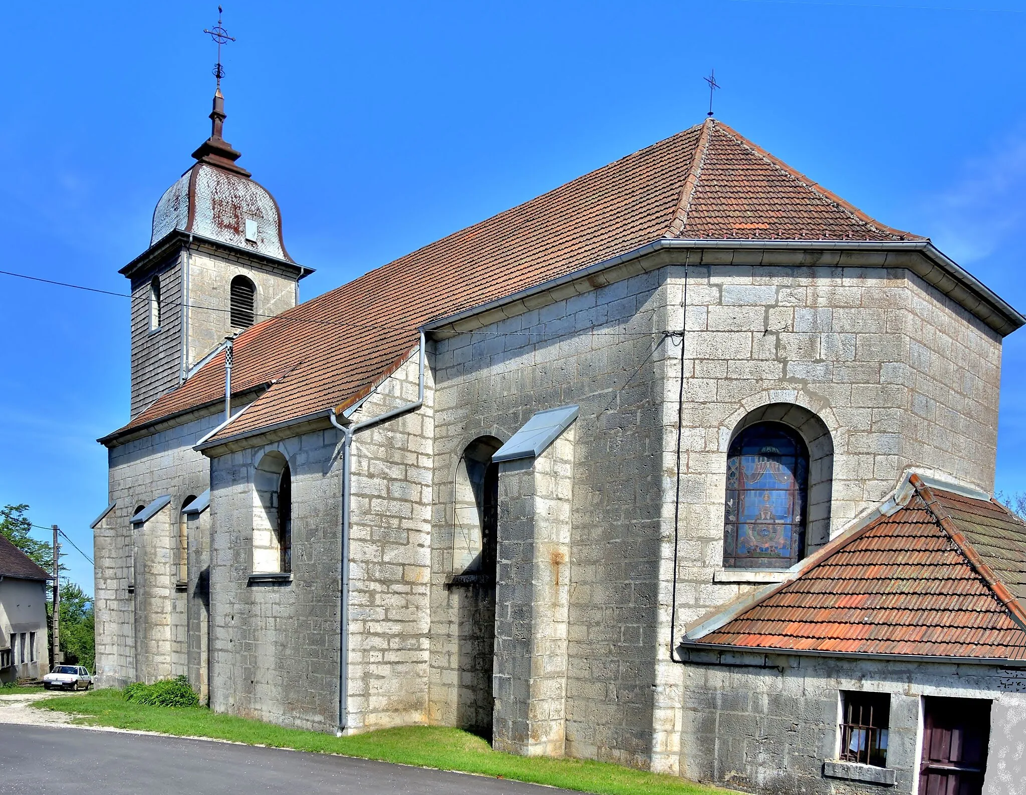 Photo showing: Eglise Sainte Antide, à Passavant. Doubs