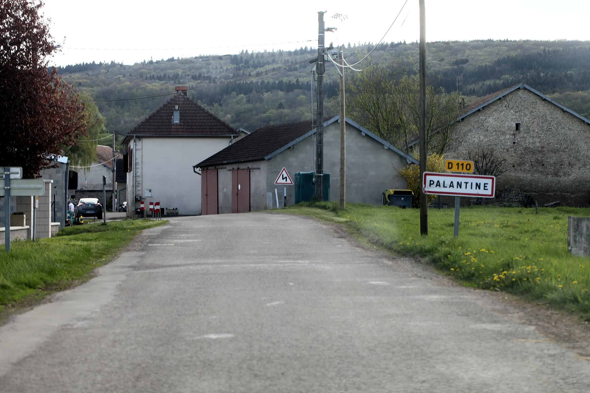 Photo showing: Entrée de Palantine (Doubs).