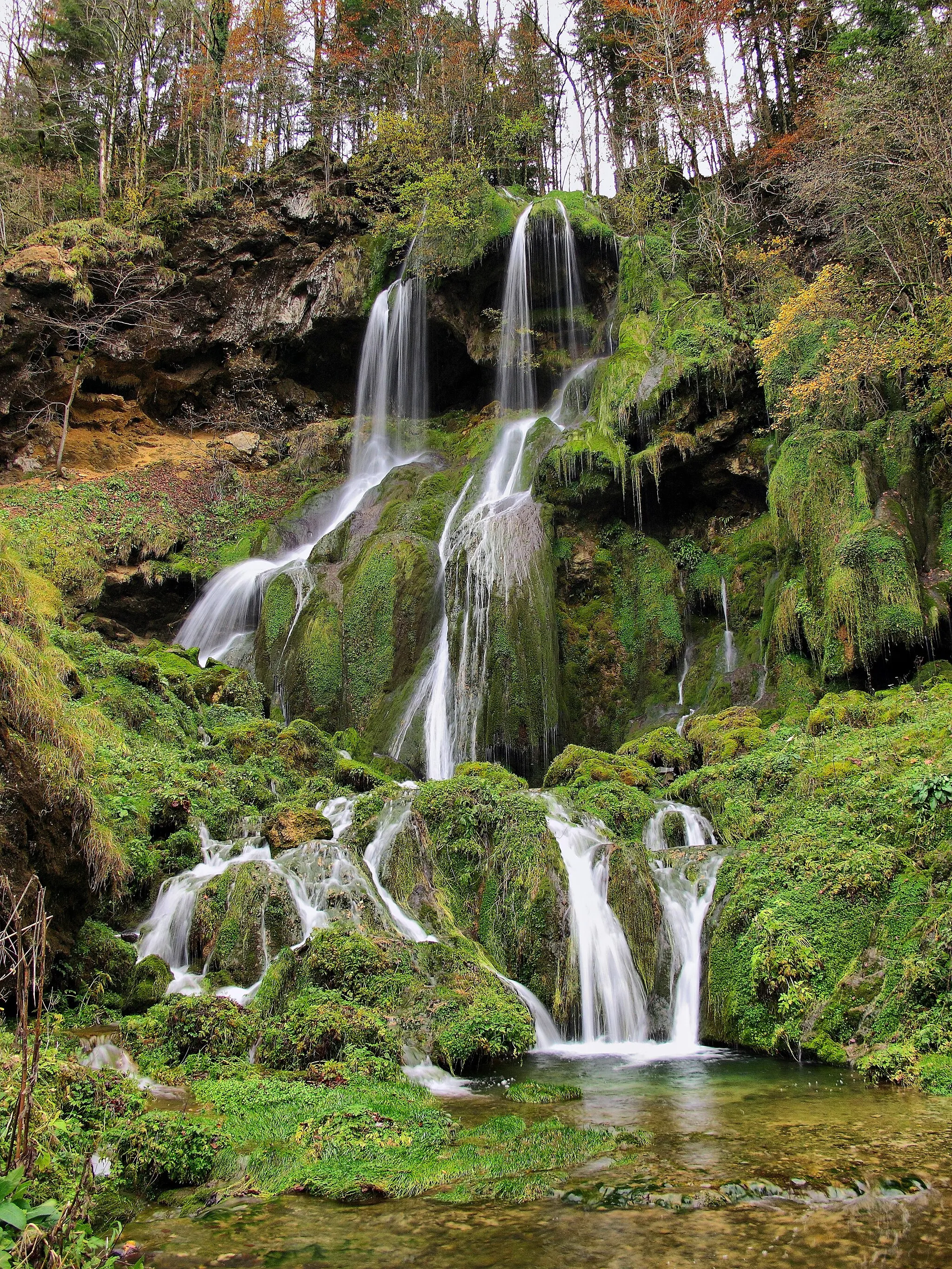 Photo showing: La cascade de Vermondans