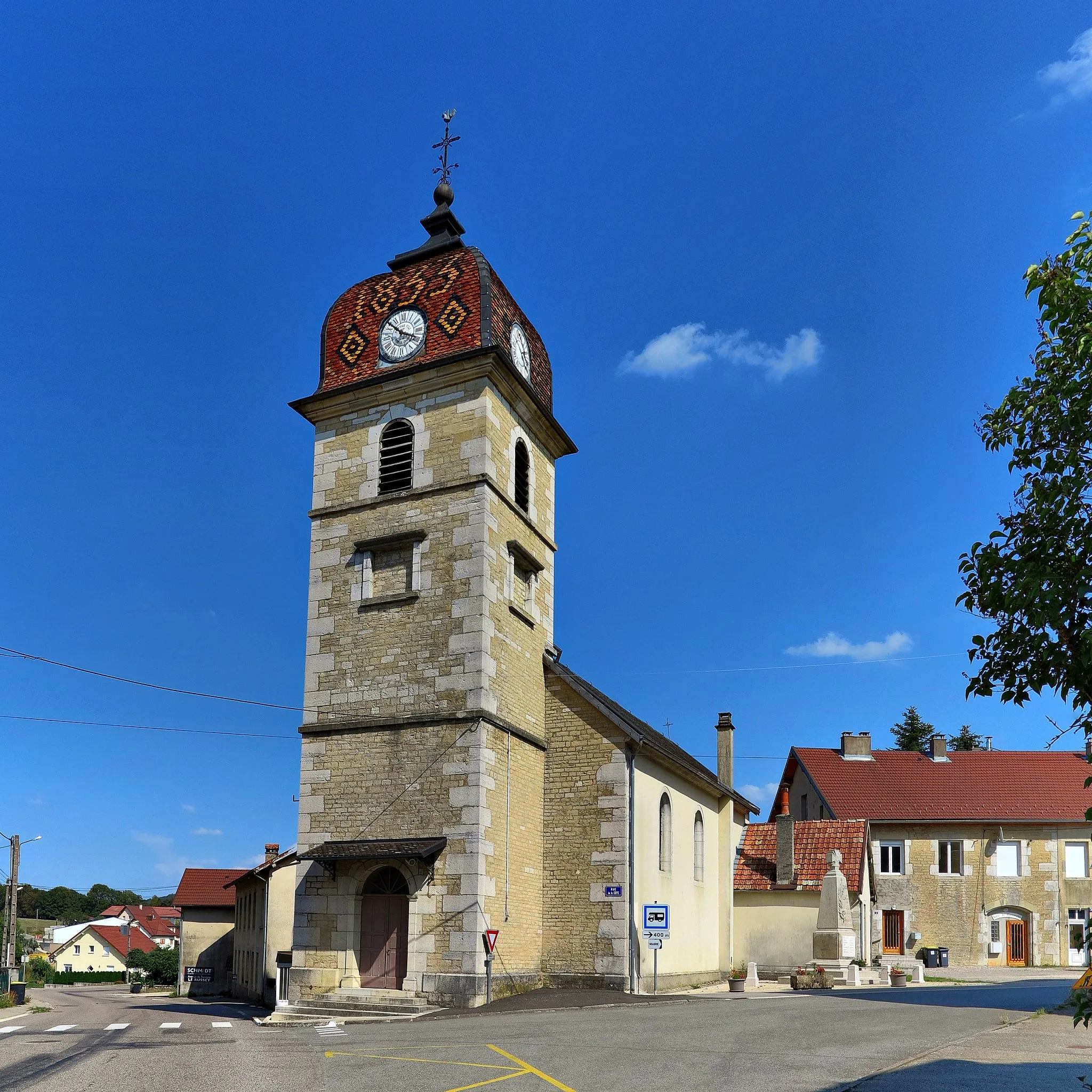 Photo showing: L'église