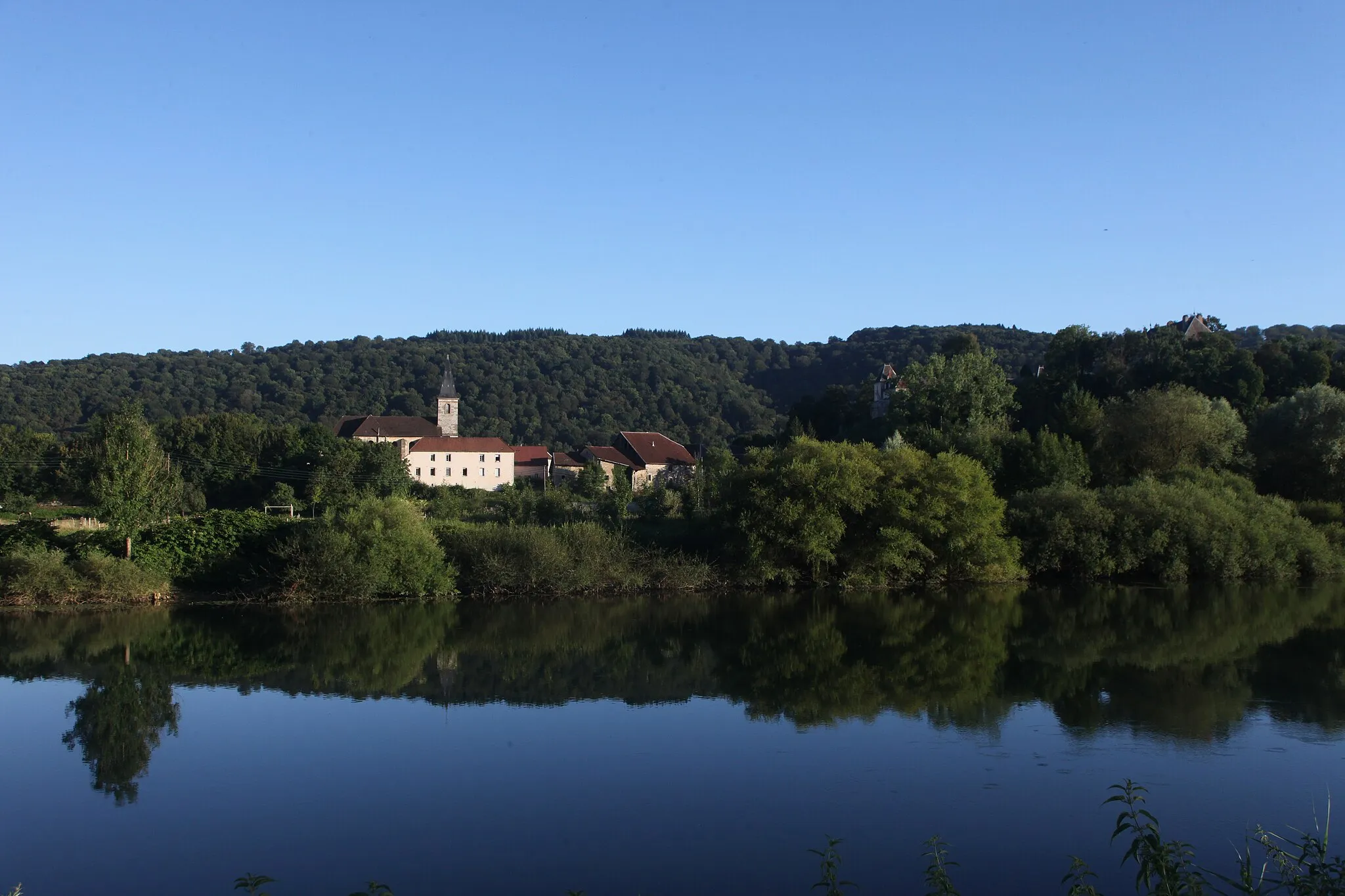 Photo showing: Vue de Vaire-Arcier (Doubs).