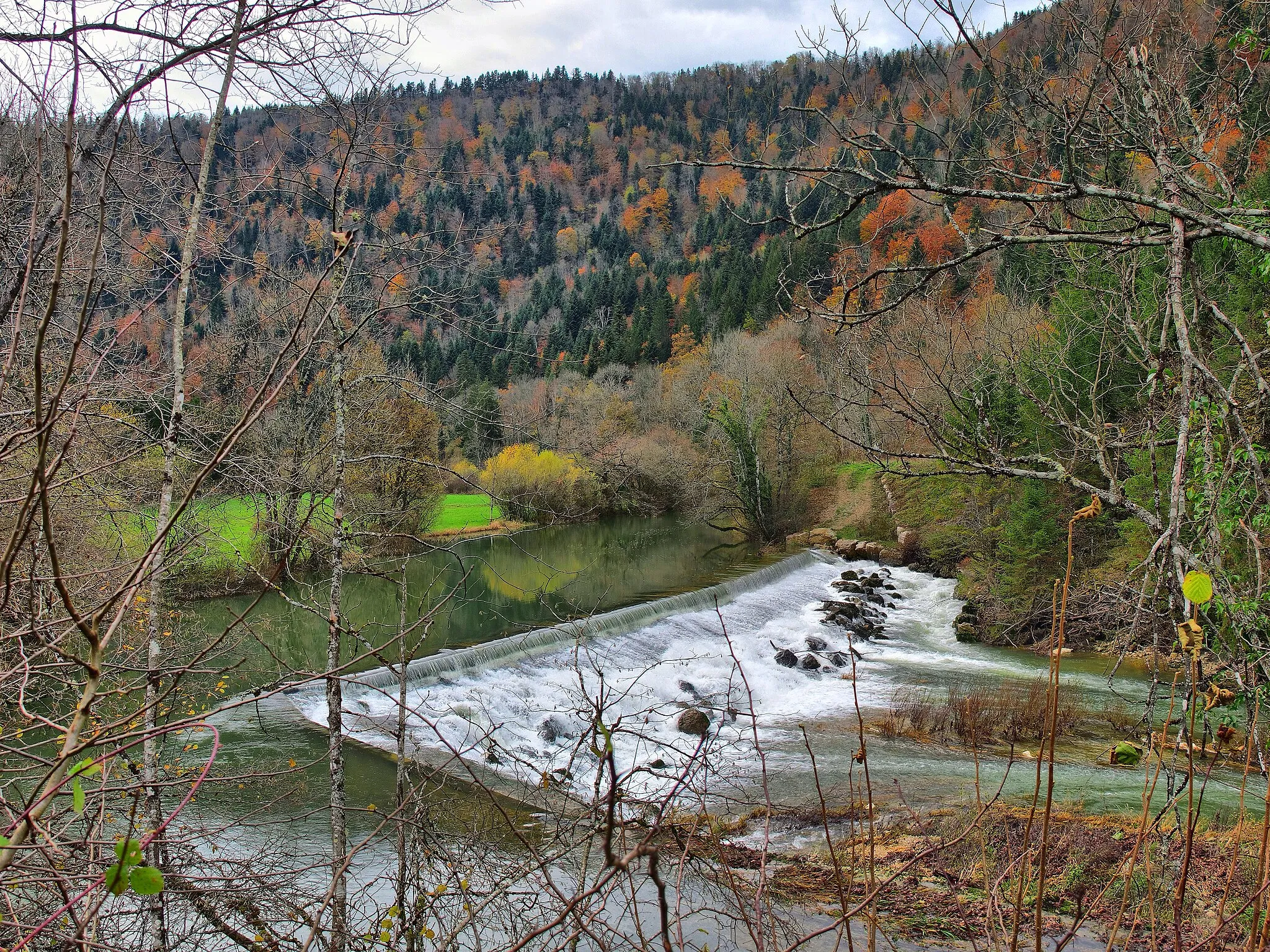 Photo showing: Barrage de Rosureux sur le Dessoubre