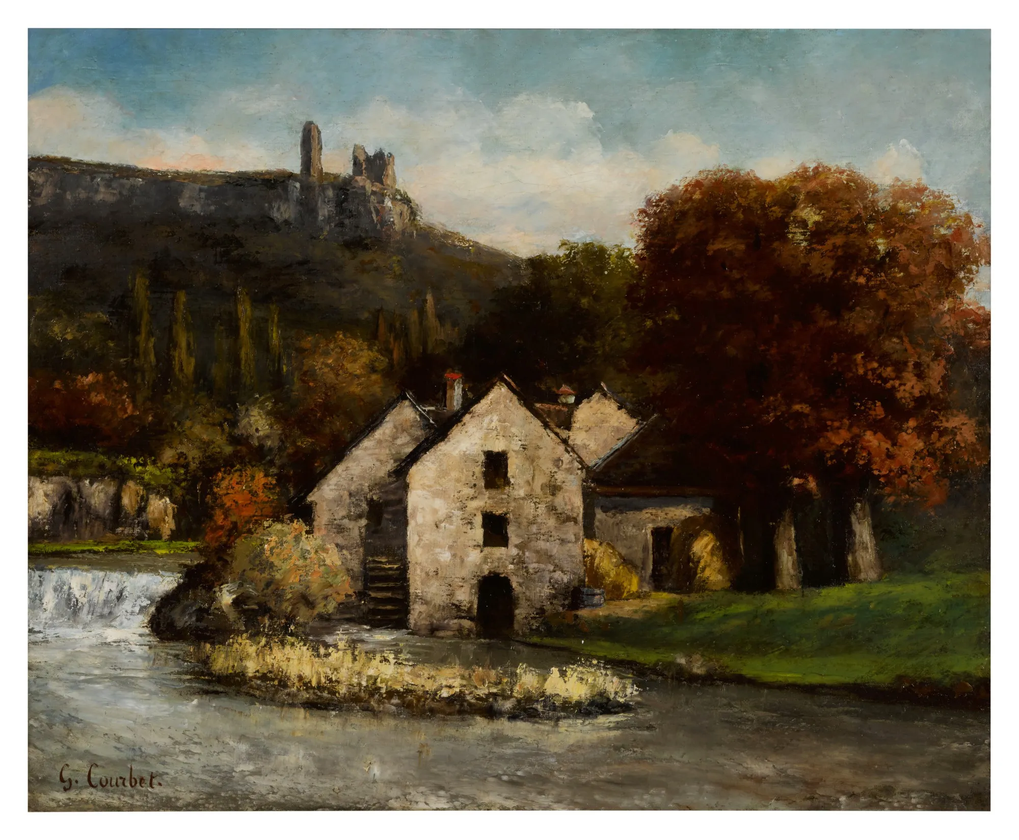 Photo showing: Images from Sotheby's by Gustave Courbet