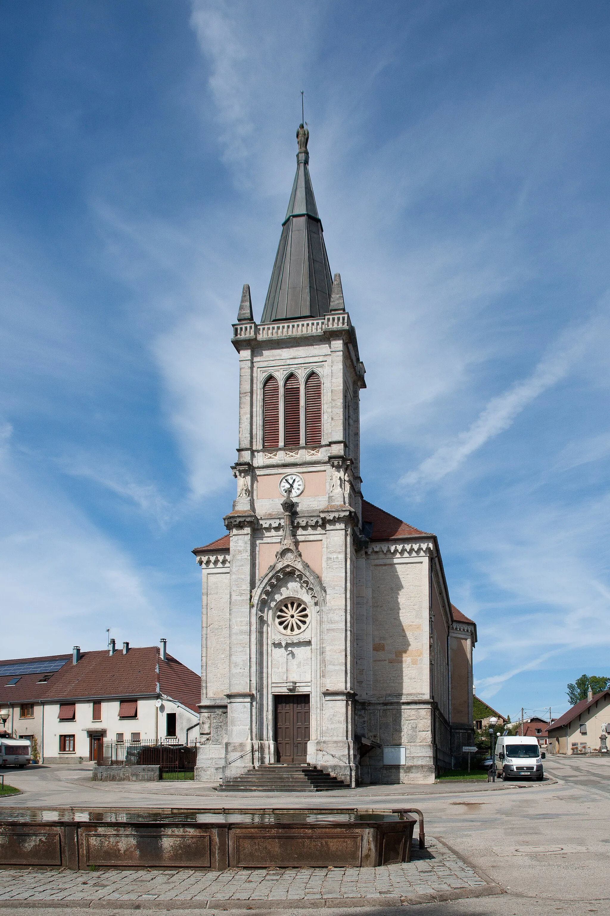 Photo showing: Villers-sous-Chalamont - église