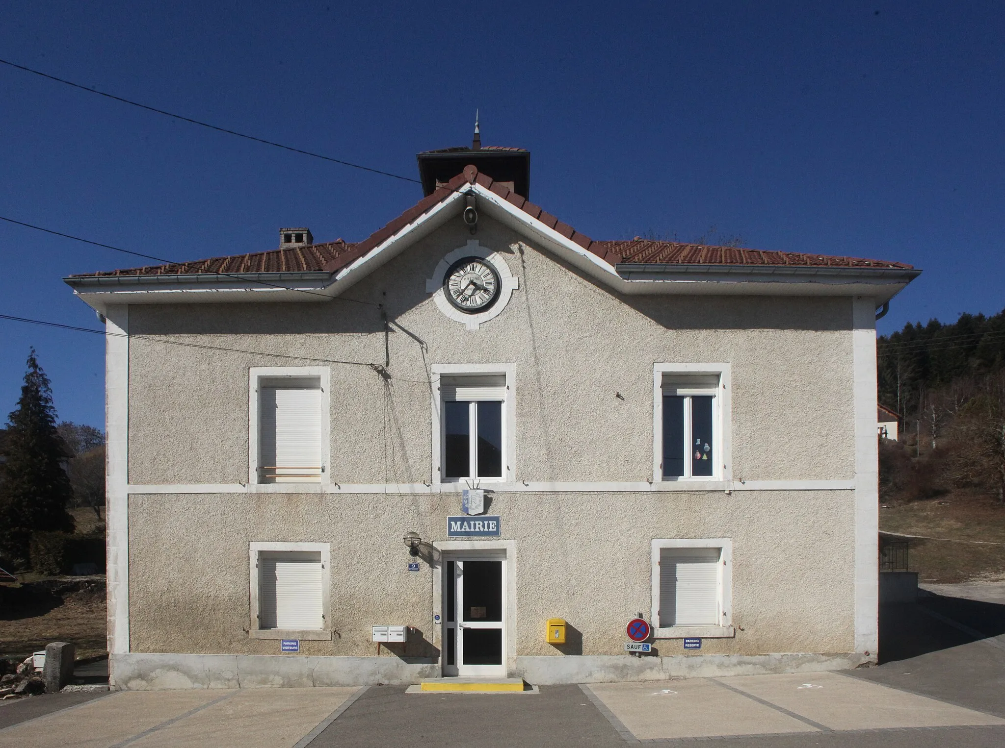 Photo showing: Mairie de Thiébouhans.