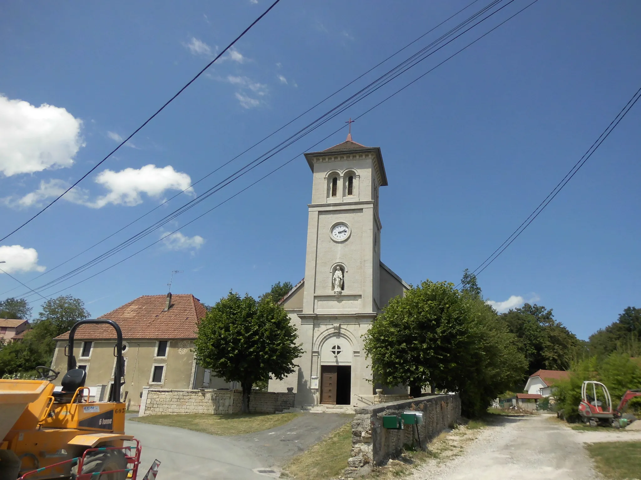 Photo showing: L'église Saint-Mamès de Villars-lès-Blamont