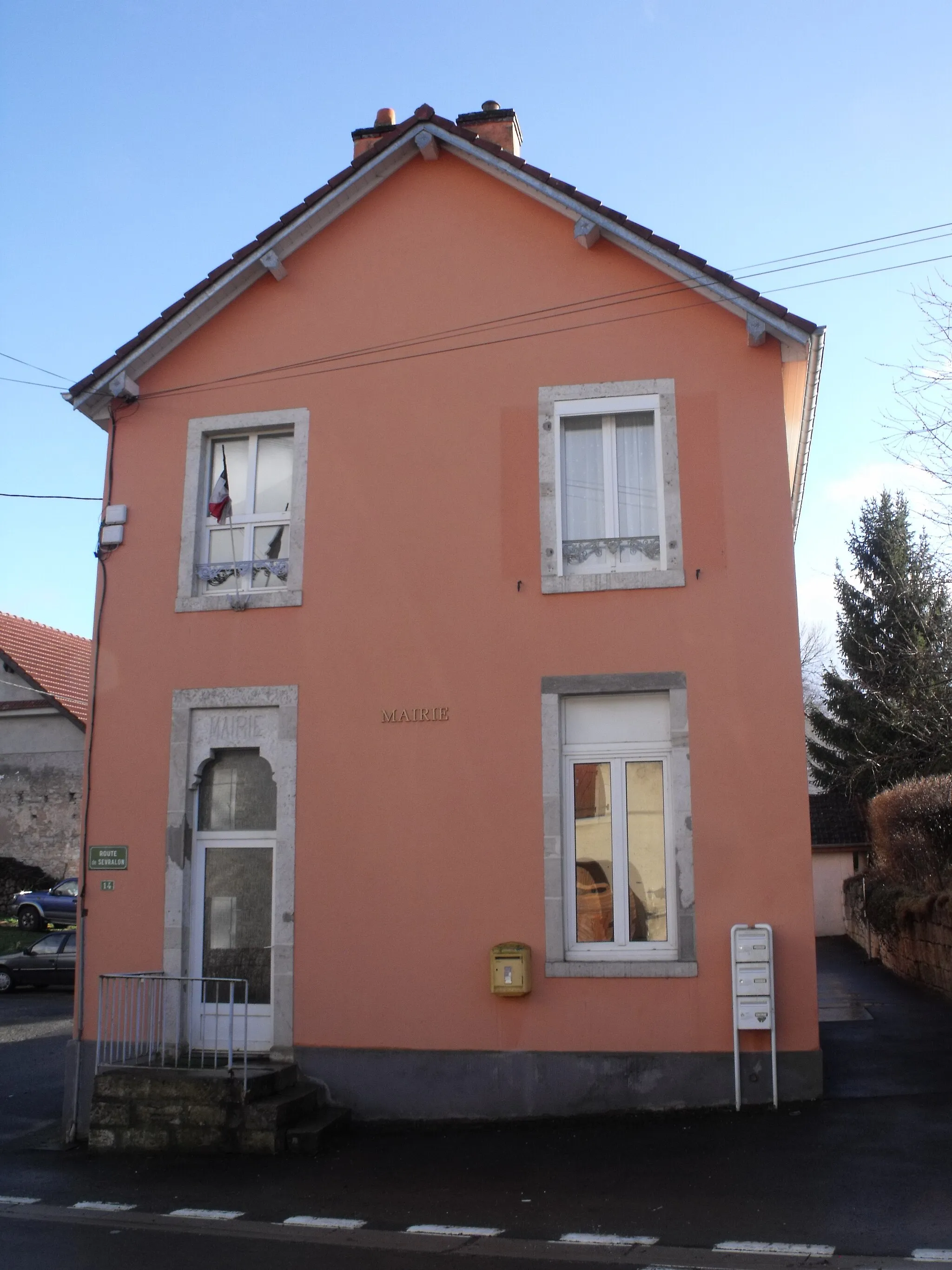 Photo showing: Mairie de Thulay, Doubs, France