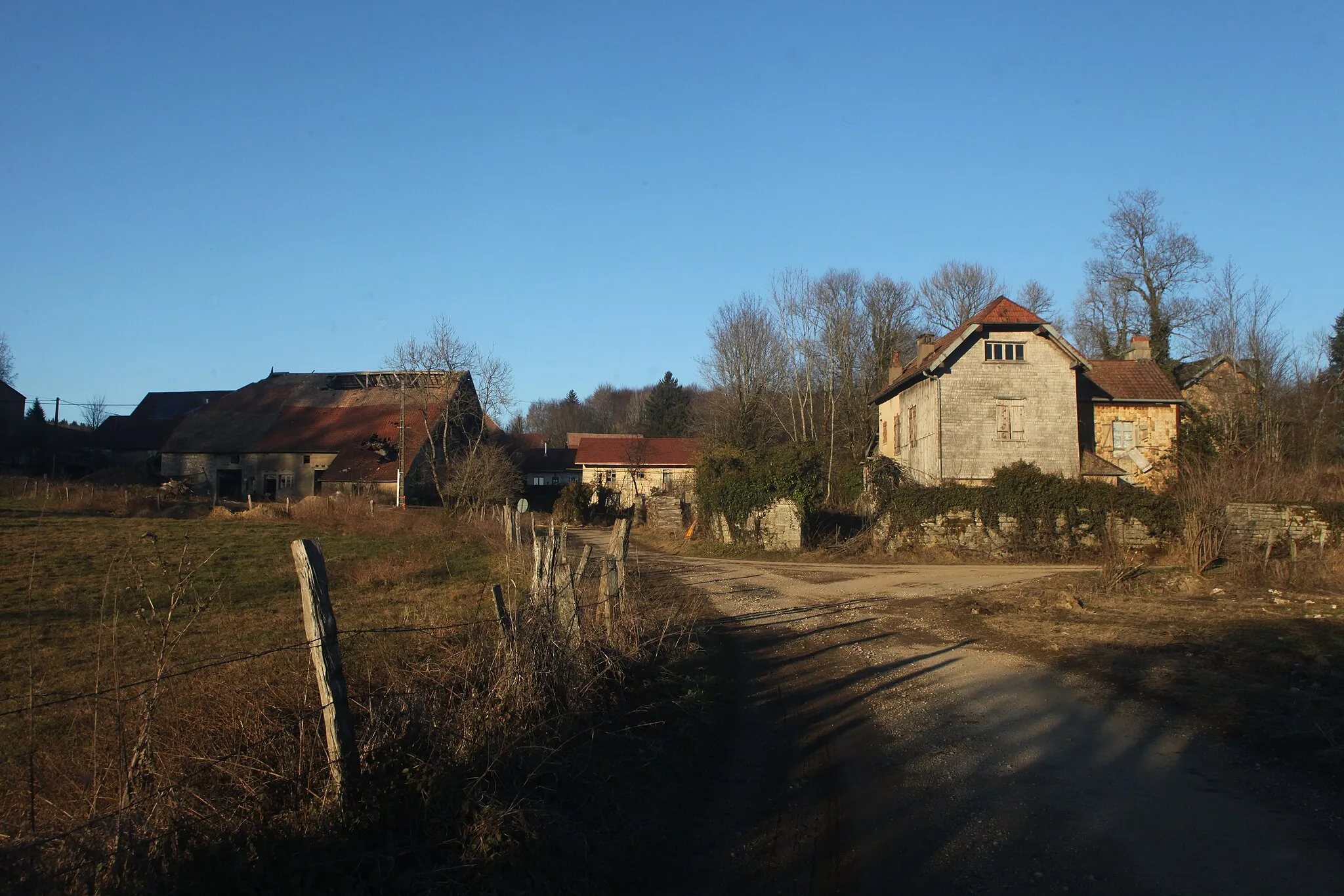 Photo showing: Vue de Verrières-du-Grosbois (Doubs).