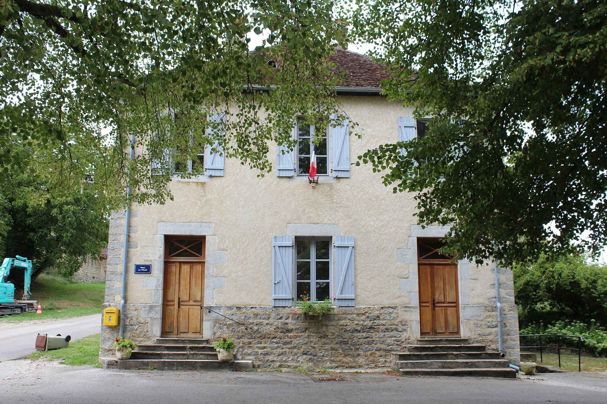 Photo showing: Mairie d'Abergement-le-Petit.