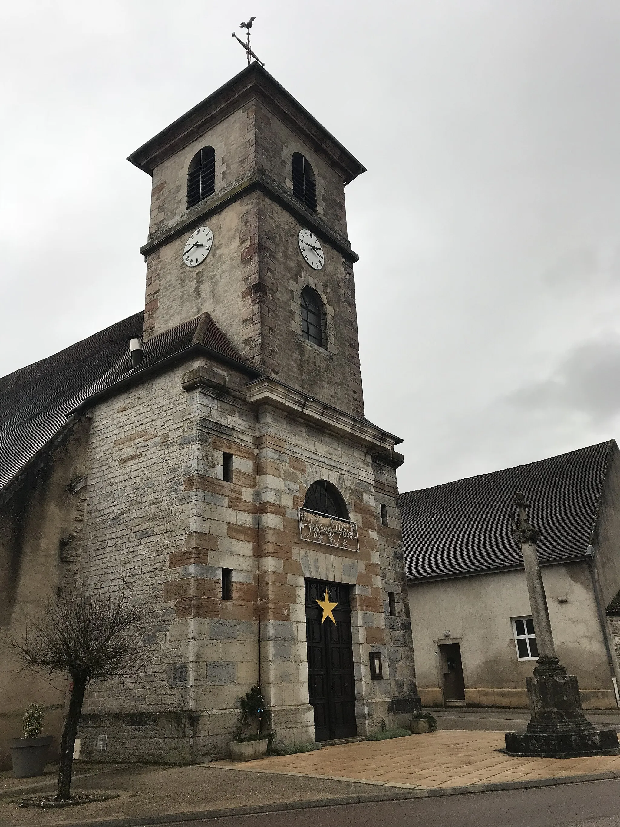 Photo showing: Archelange (Jura) en janvier 2018.