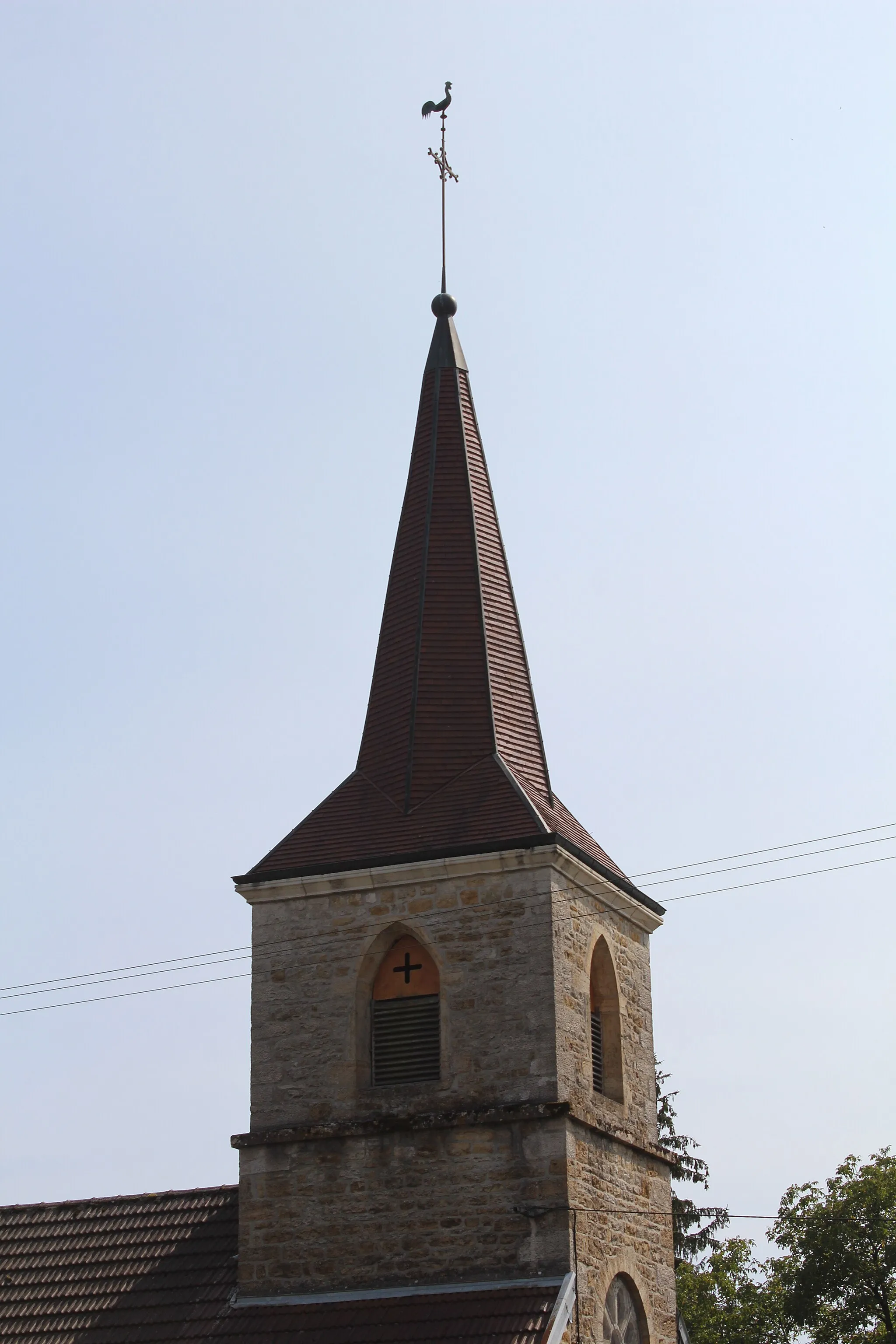 Photo showing: Église Saint-Laurent d'Arthenas, La Chailleuse.