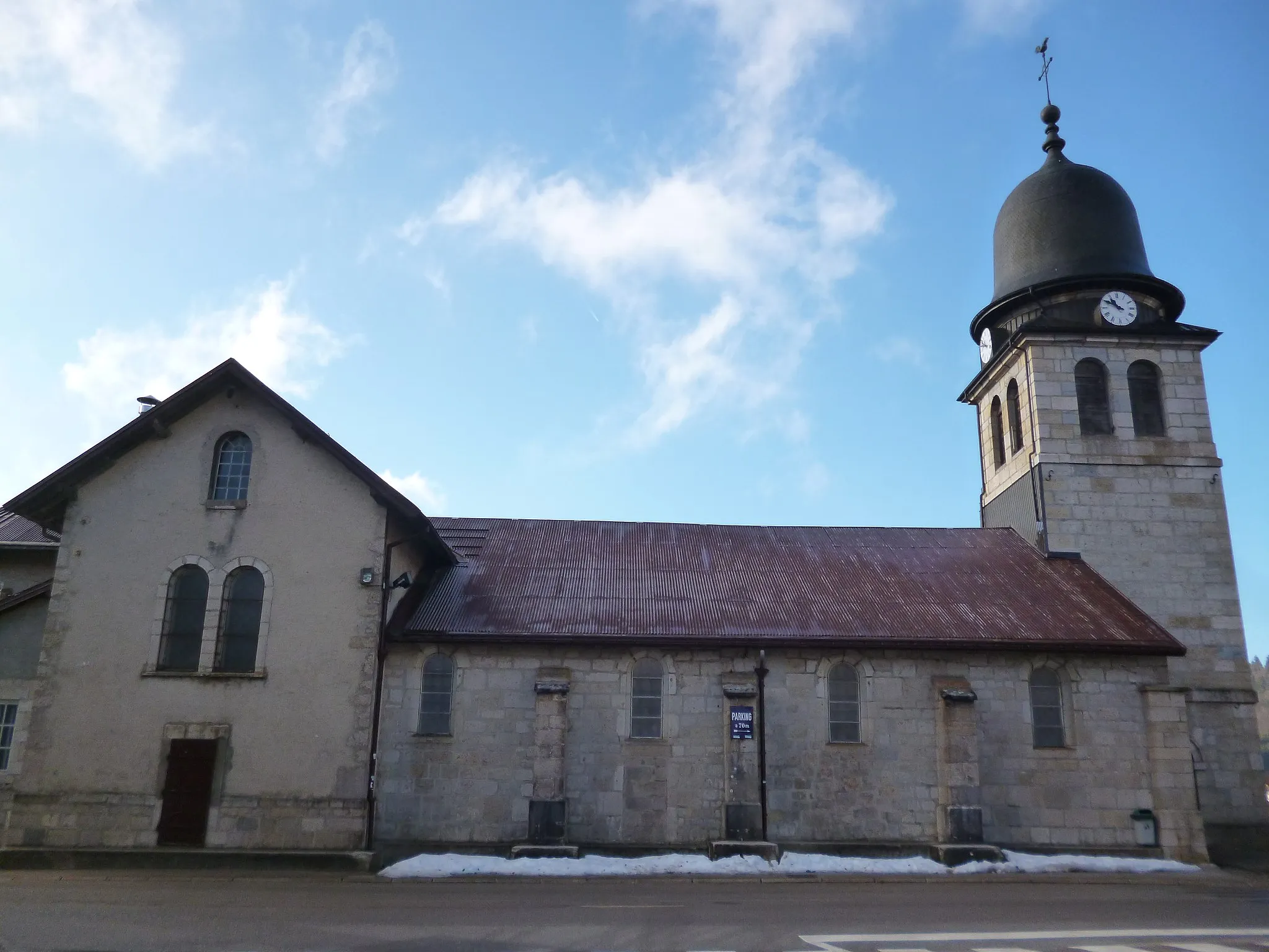 Photo showing: Eglise de Bois-d'Amont (Jura).