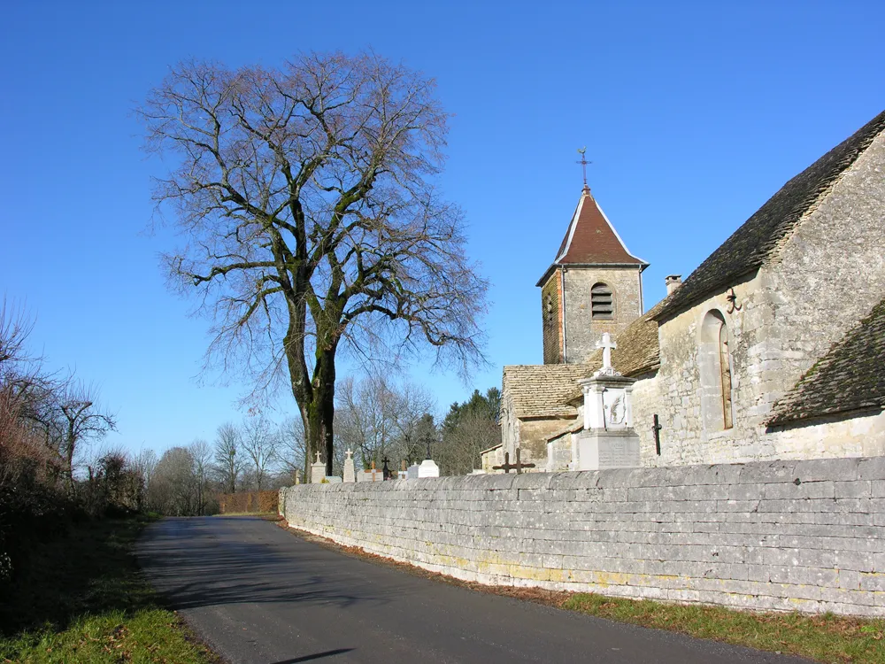 Photo showing: Église du village de Bonnefontaine, Jura.
