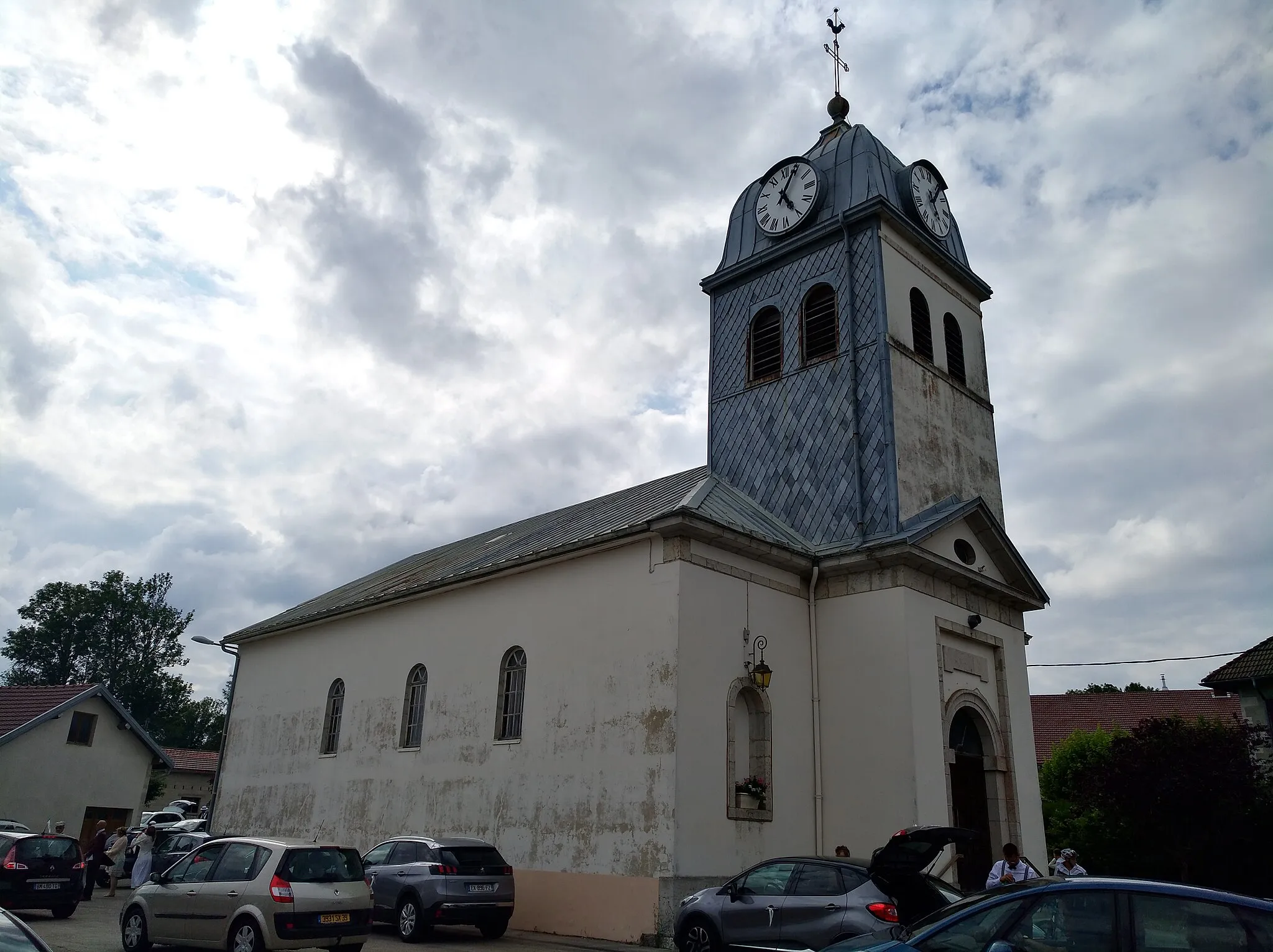 Photo showing: Église Saint-Georges de Château-des-Prés (Jura, France).