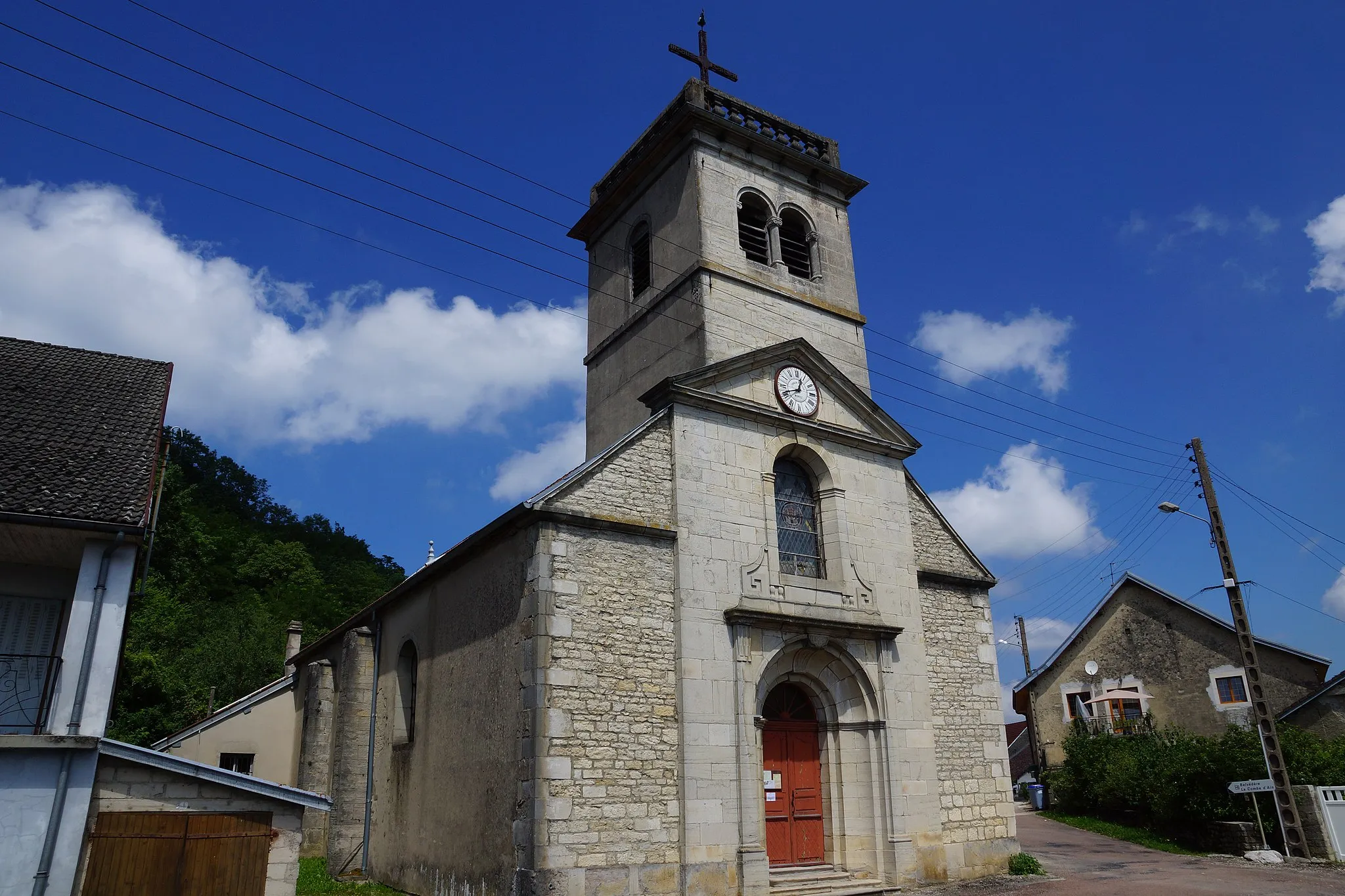 Photo showing: Chatillon (Jura), église Saint-Valère.