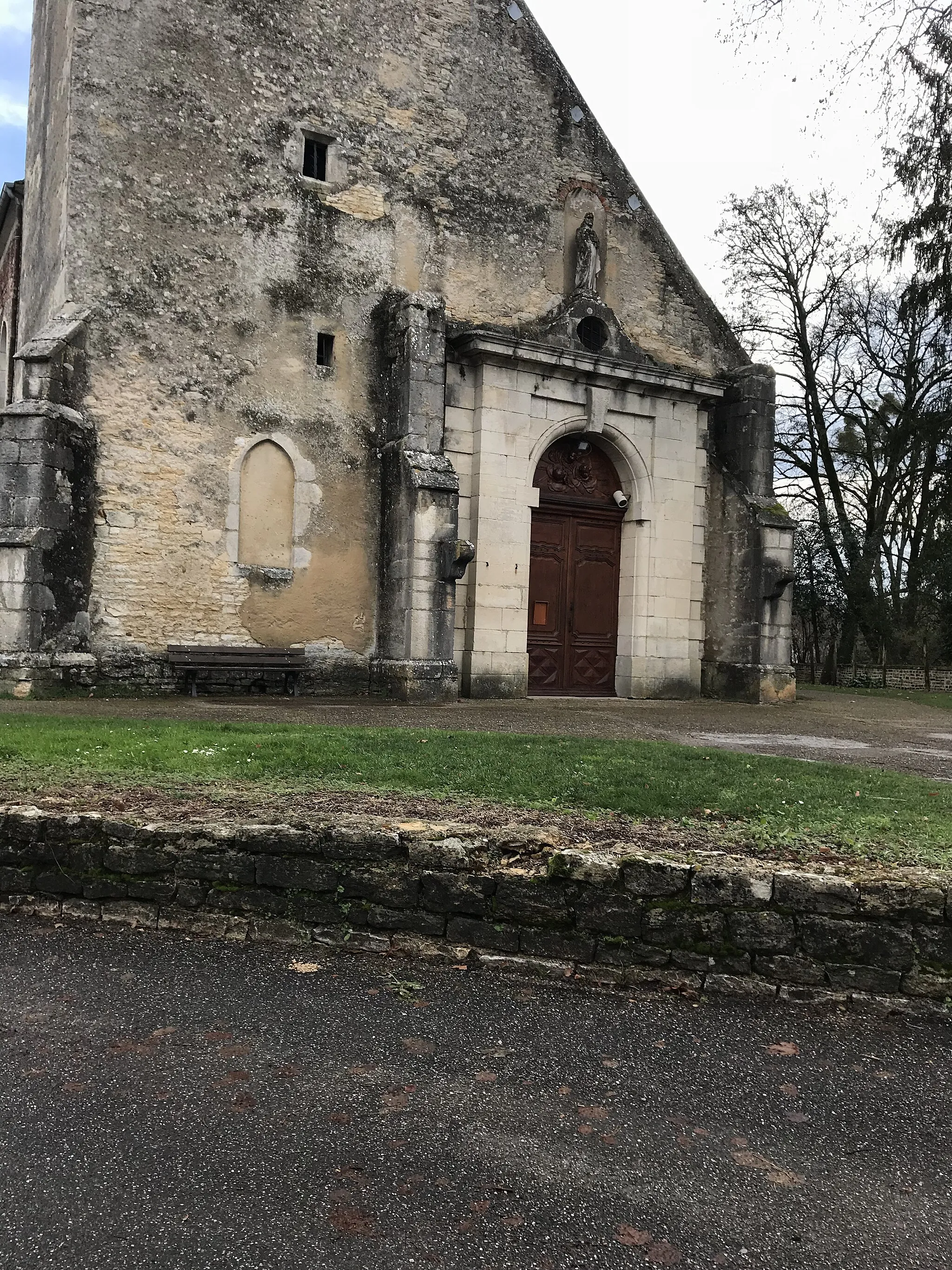 Photo showing: Image de Chaussin (Jura) en janvier 2018.