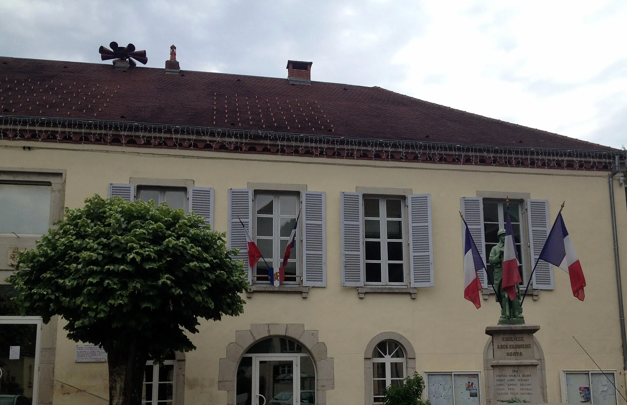 Photo showing: Mairie de Conliège.