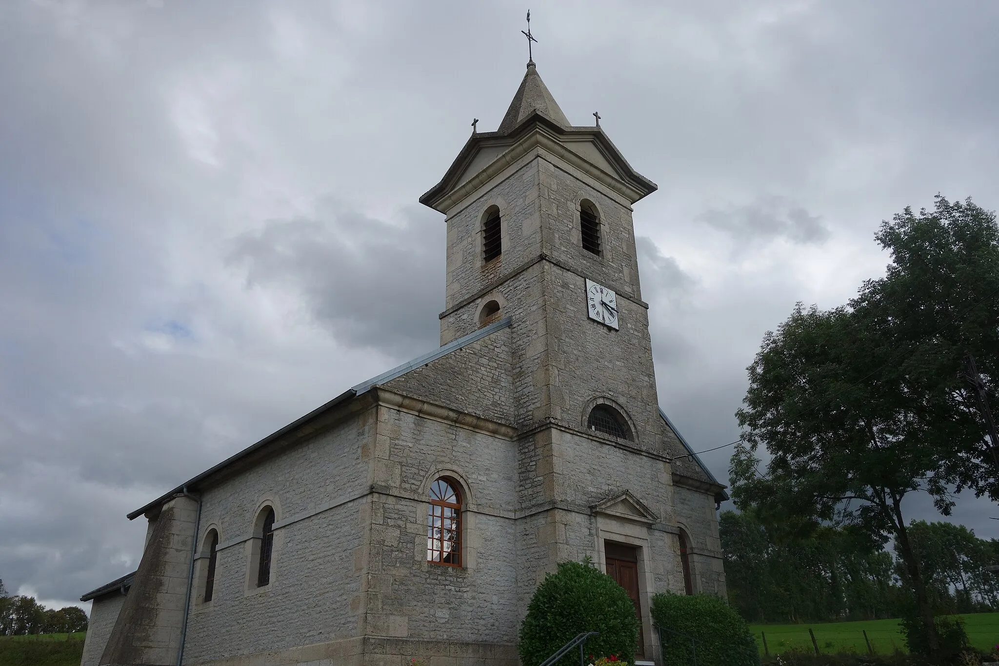 Photo showing: Denézières - Jura - église