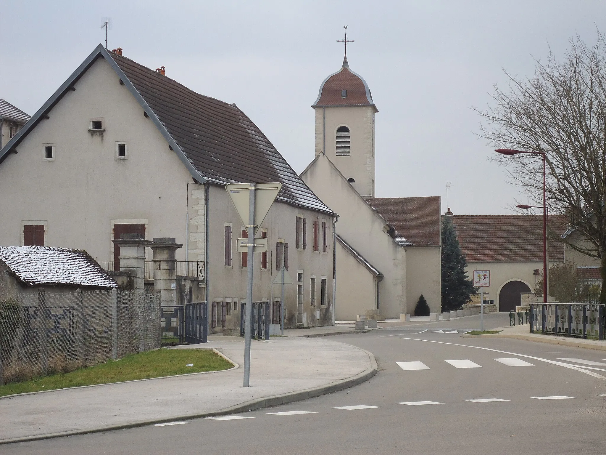 Photo showing: Vue sur l'église