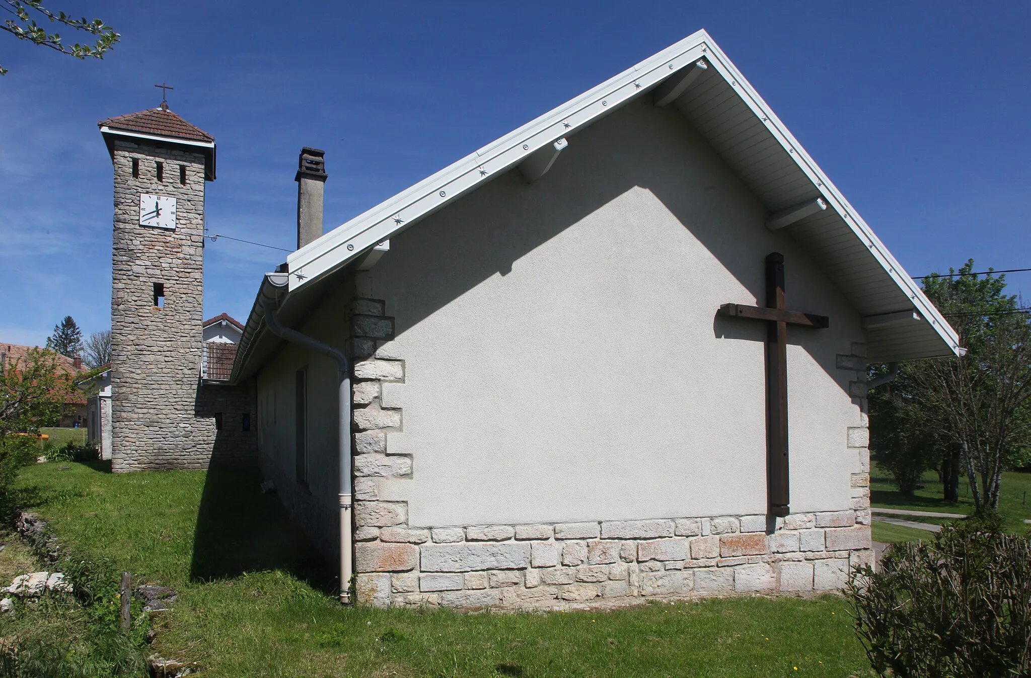 Photo showing: Église de Dournon (Jura).