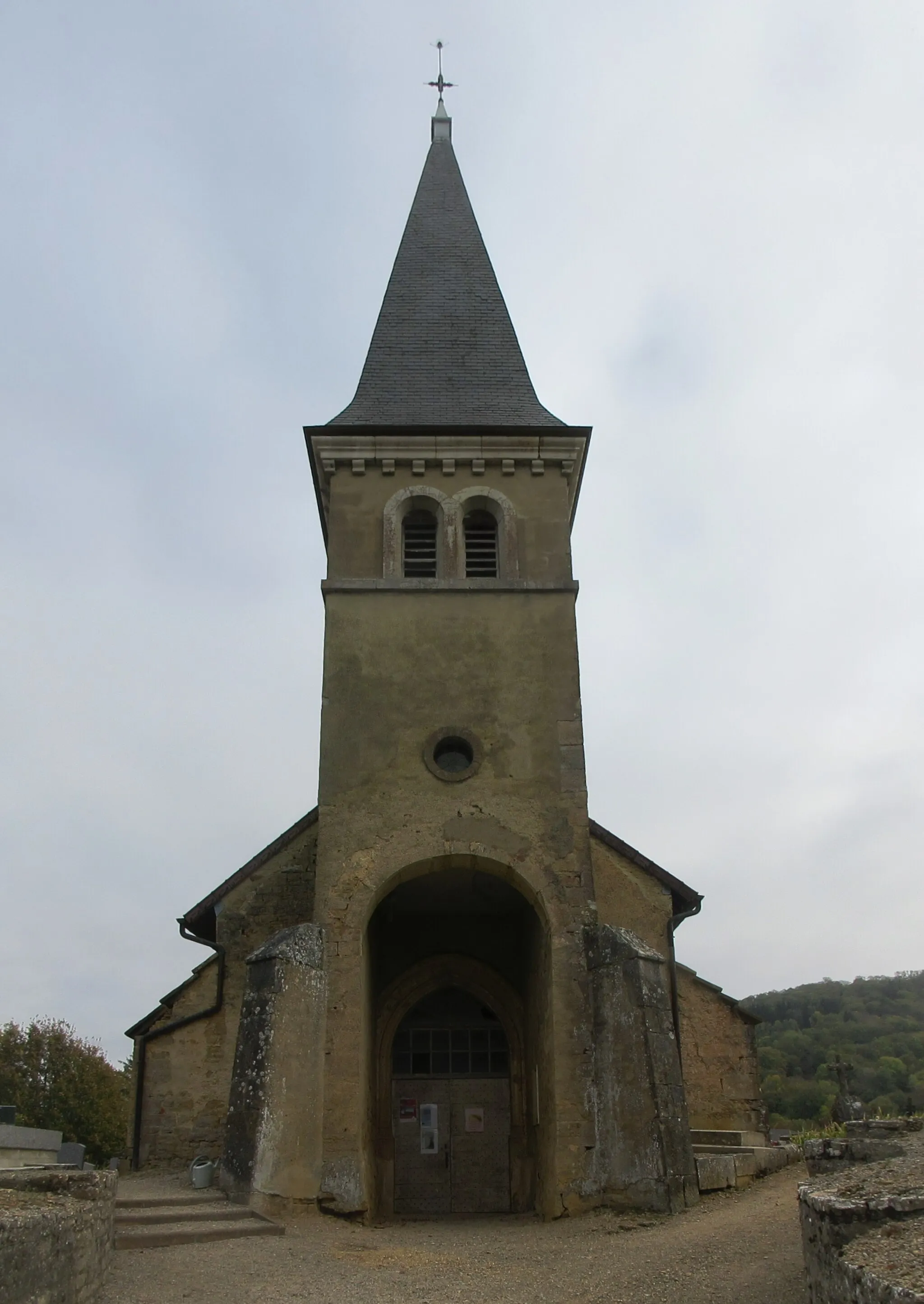 Photo showing: Église Saint-Étienne de Châtel, Gizia.