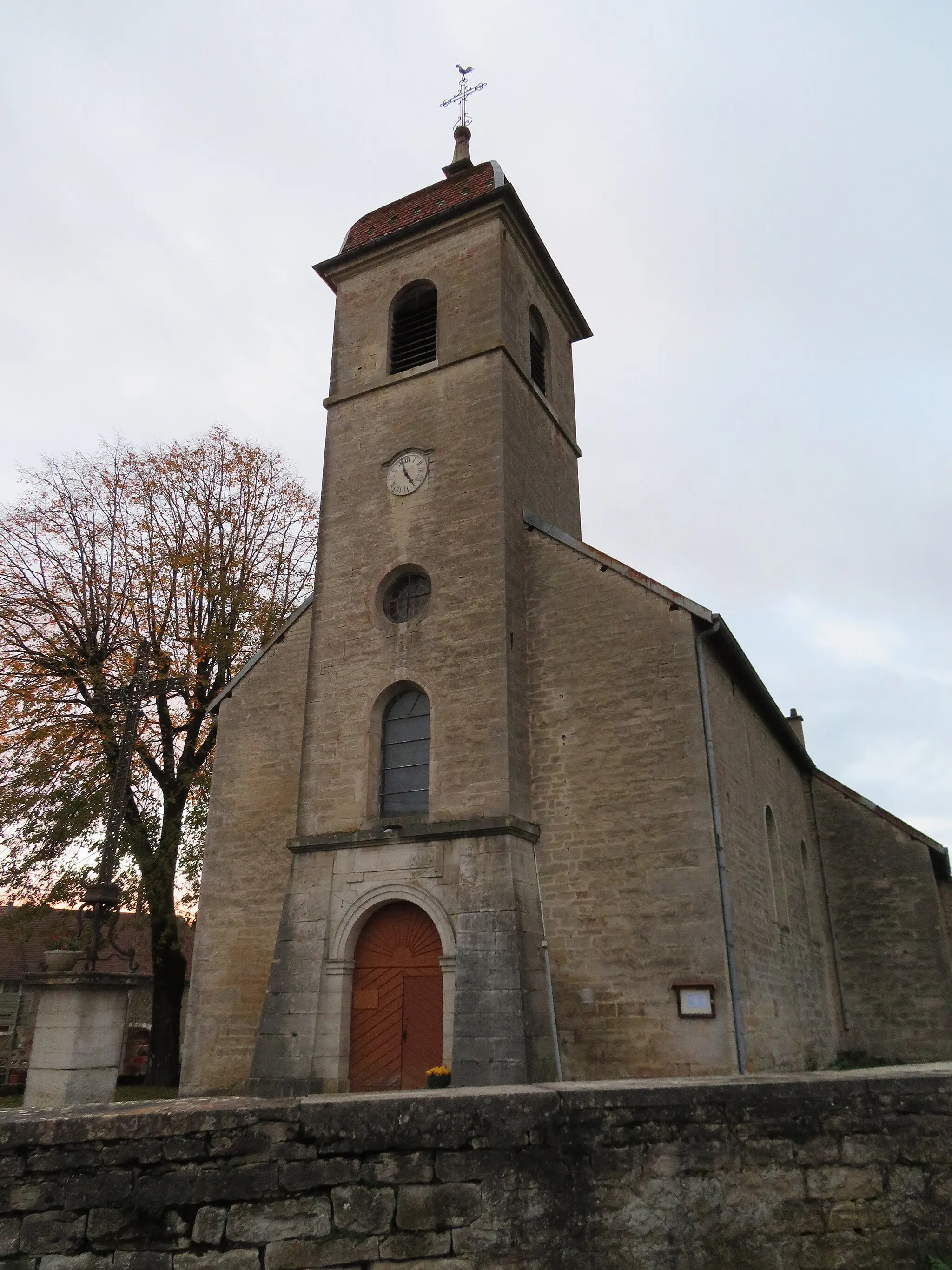 Photo showing: Église de La Marre.