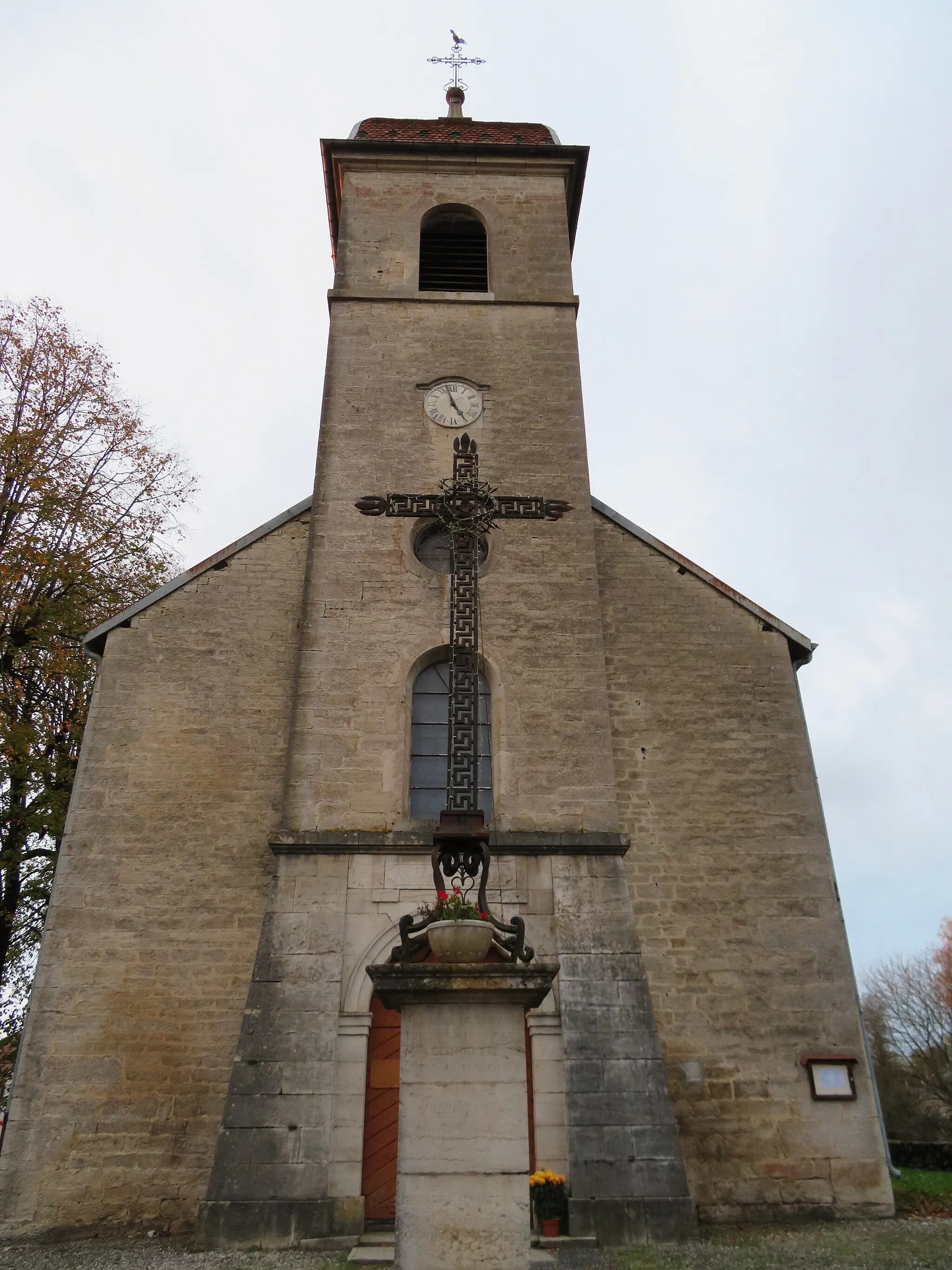 Photo showing: Église de La Marre.