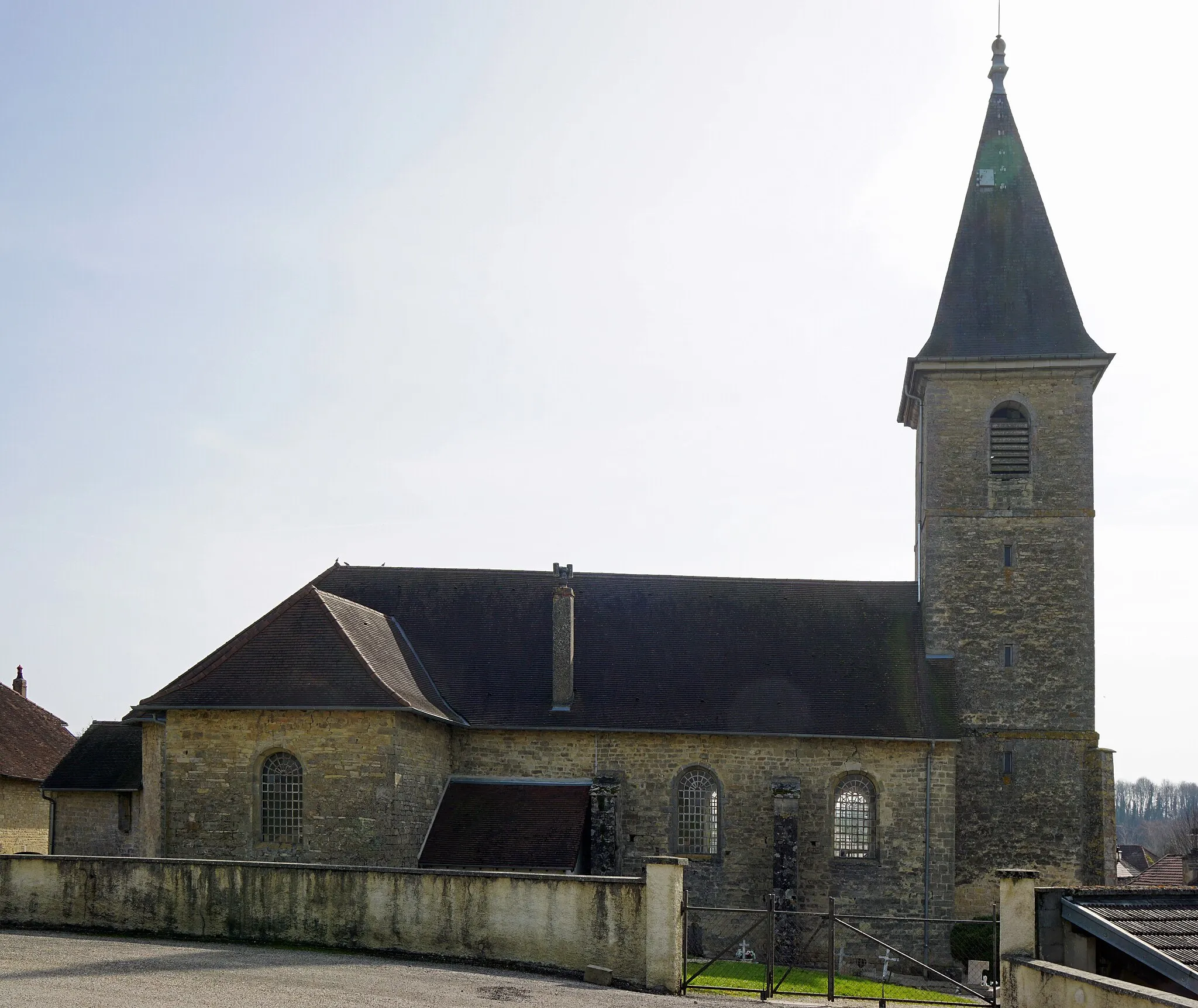 Photo showing: L'église de Grozon.