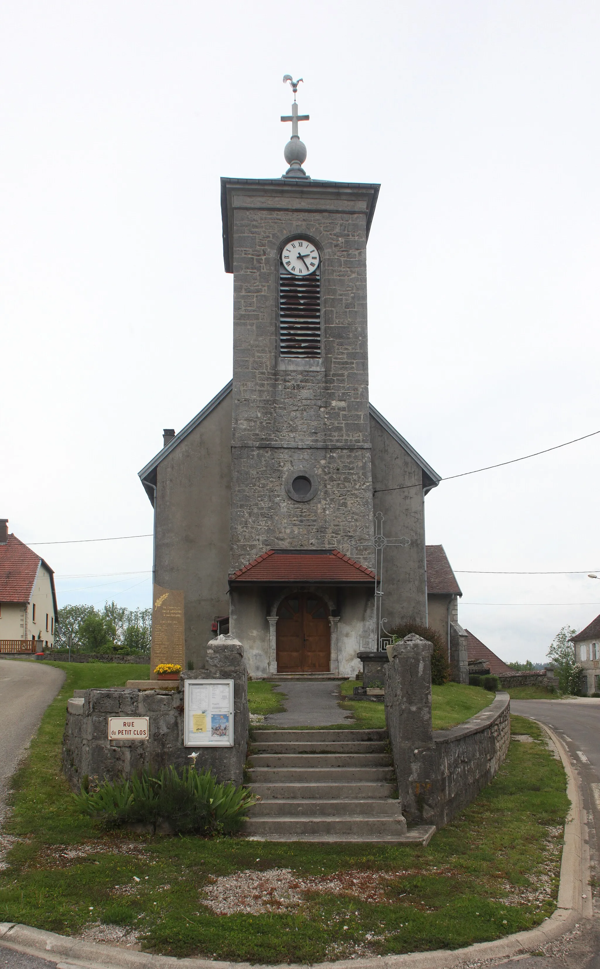 Photo showing: Église du Pasquier (Jura).