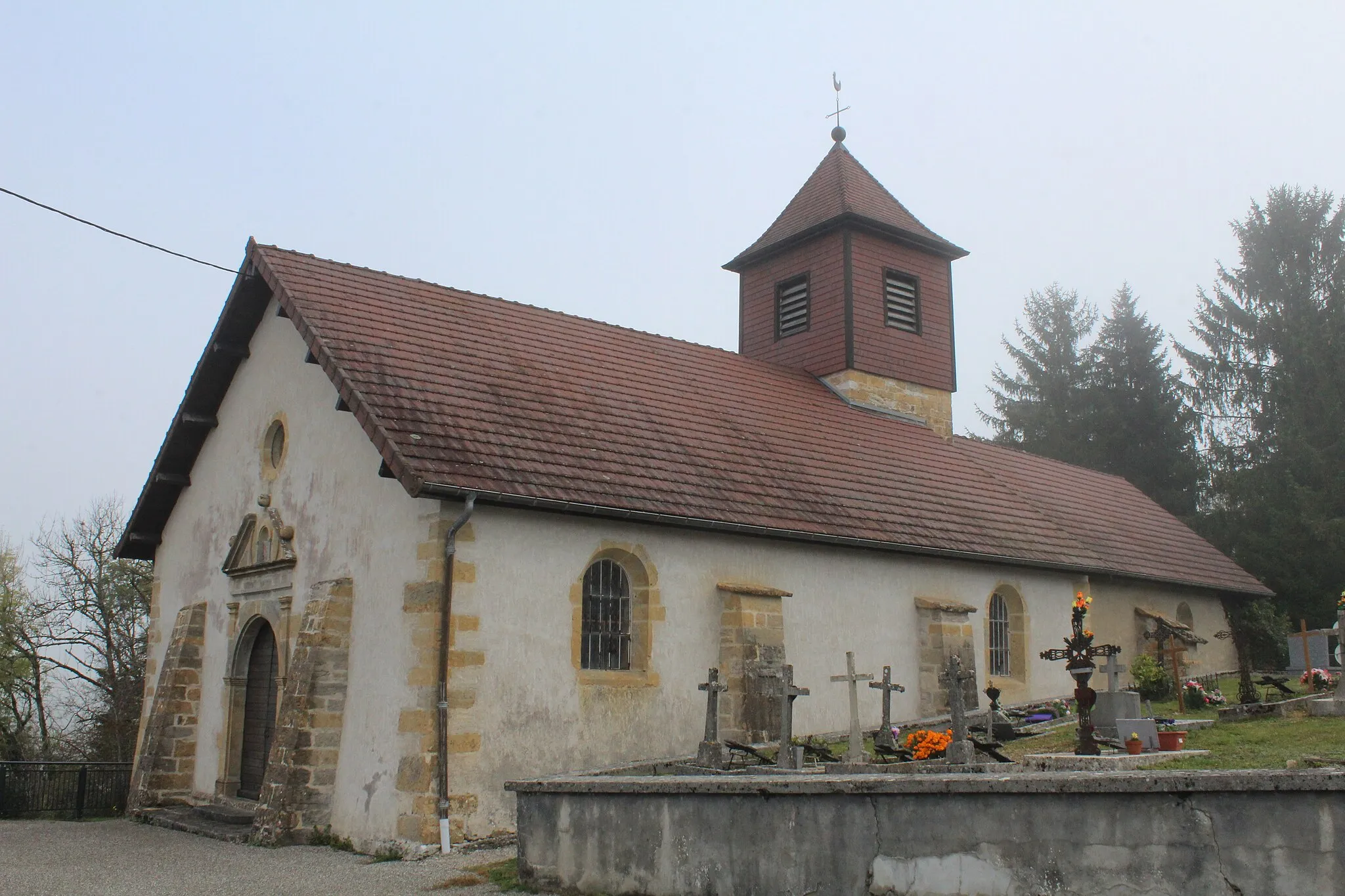 Photo showing: Église de l'Assomption-de-la-Mère-de-Dieu de Louvenne, Val-Suran.