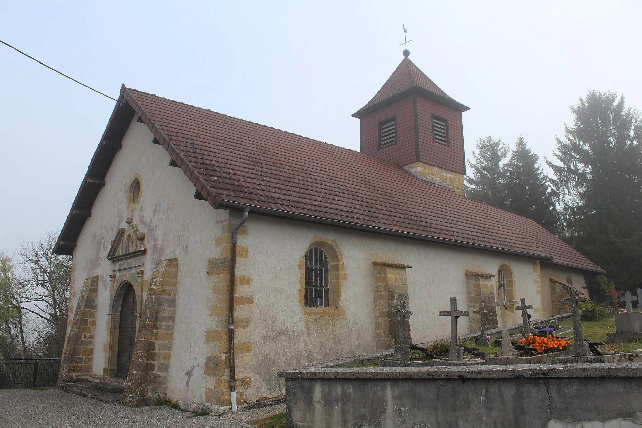 Photo showing: Église de l'Assomption-de-la-Mère-de-Dieu de Louvenne, Val-Suran.