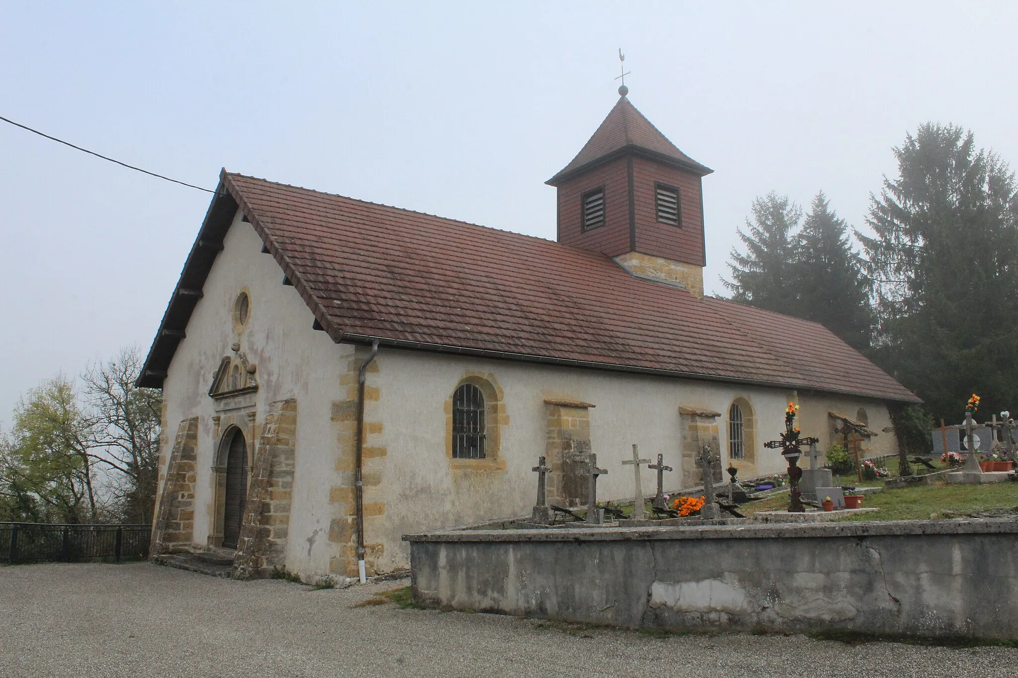 Photo showing: Église de l'Assomption-de-la-Mère-de-Dieu de Louvenne, Val-Suran.