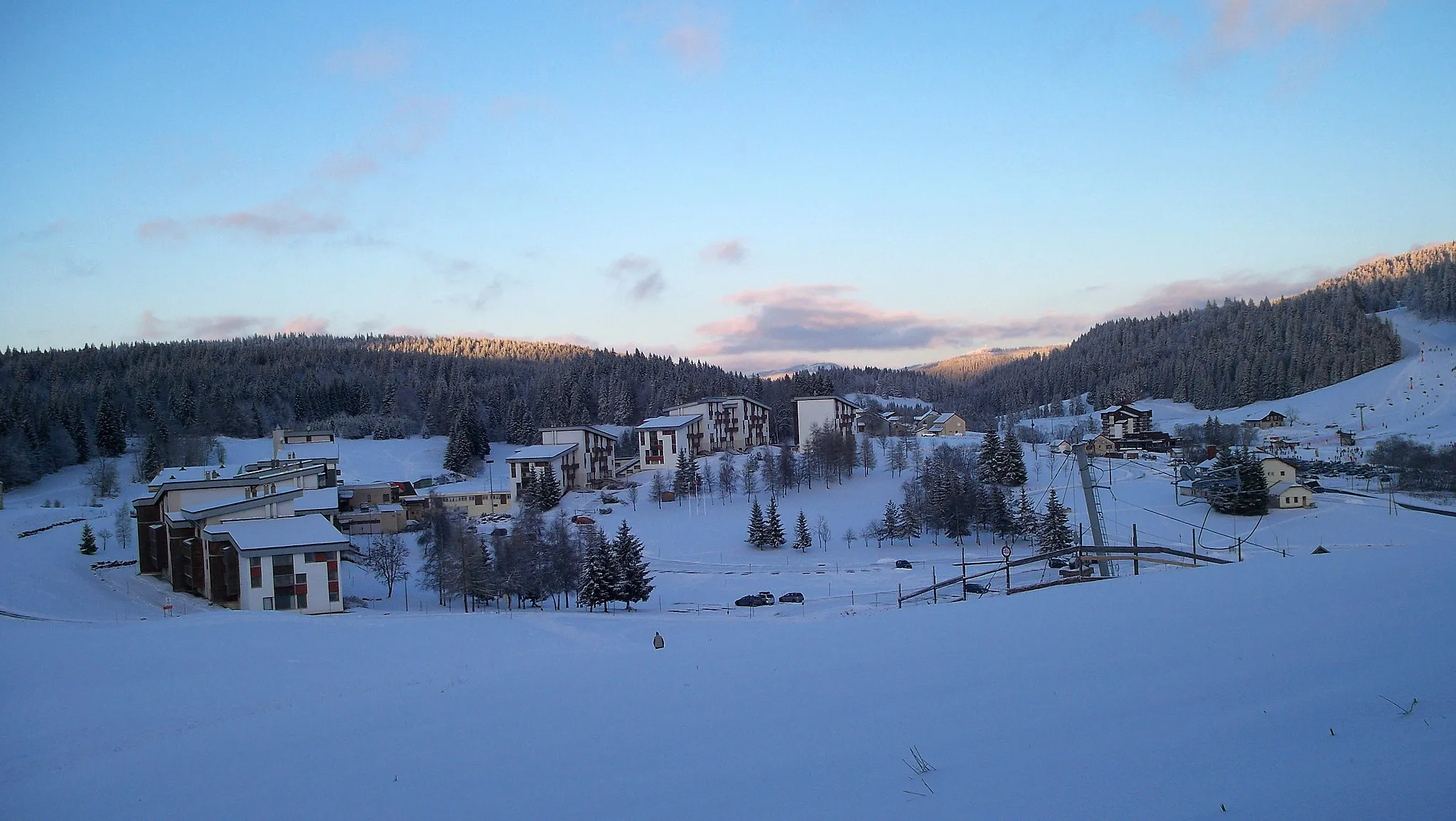 Photo showing: Le Village de Vacances de Lamoura, dans le Jura